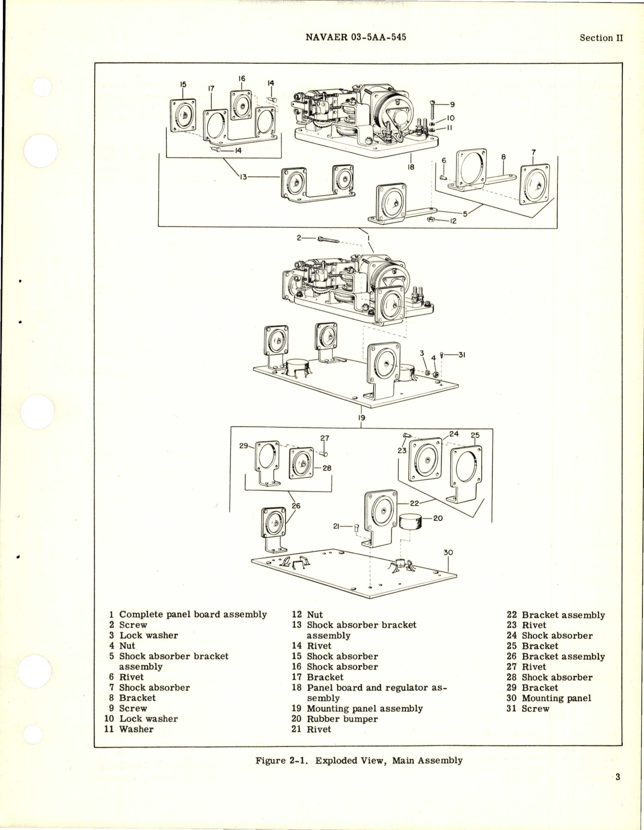 Sample page 5 from AirCorps Library document: Overhaul Instructions for Generator Control Panel - Type 1202-16-A