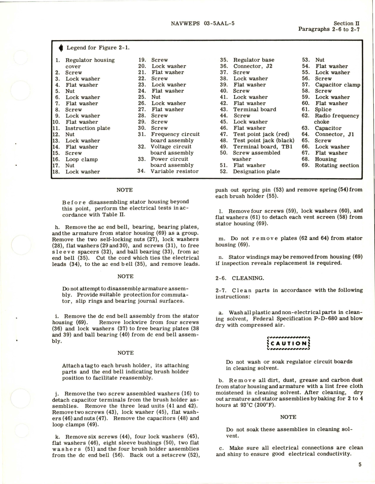 Sample page 9 from AirCorps Library document: Overhaul Instructions for Motor Generator - Part MGH182-100