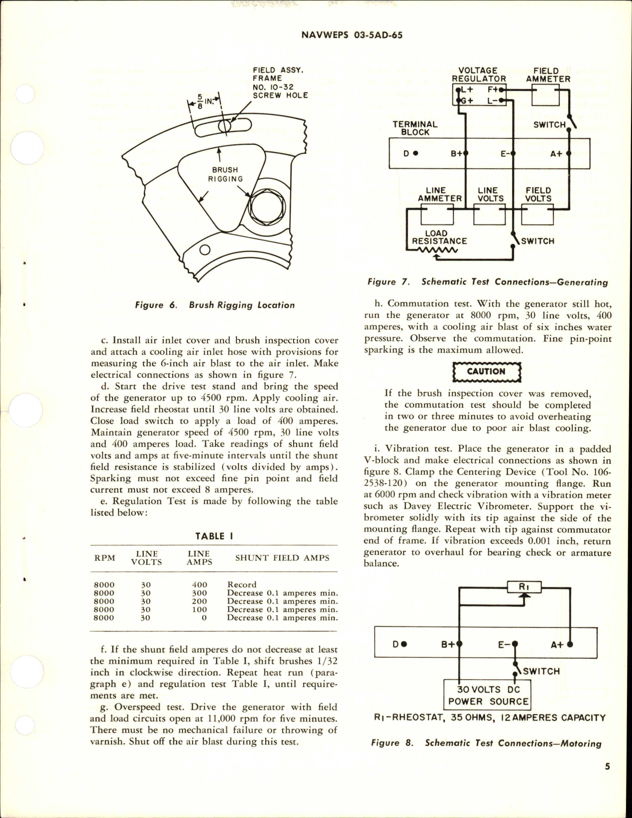 Sample page 5 from AirCorps Library document: Overhaul Instructions with Parts Breakdown for D-C Generators - Models 2CM76C3, and 2CM76C3A