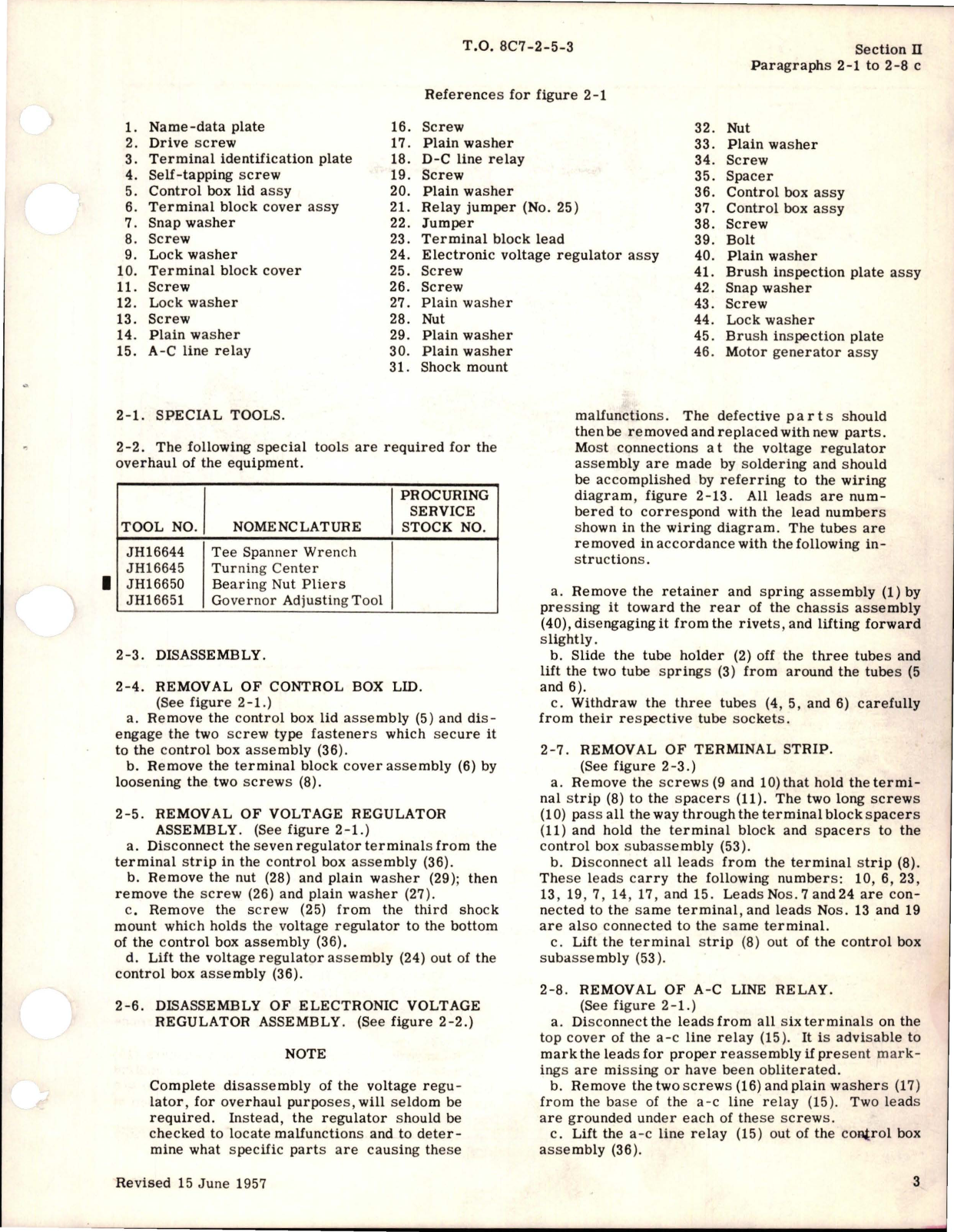 Sample page 7 from AirCorps Library document: Overhaul Manual for Inverter - Models F15-1, F15-2, F15-2M, F16-1, F16-2, F16-4, and F16-4M