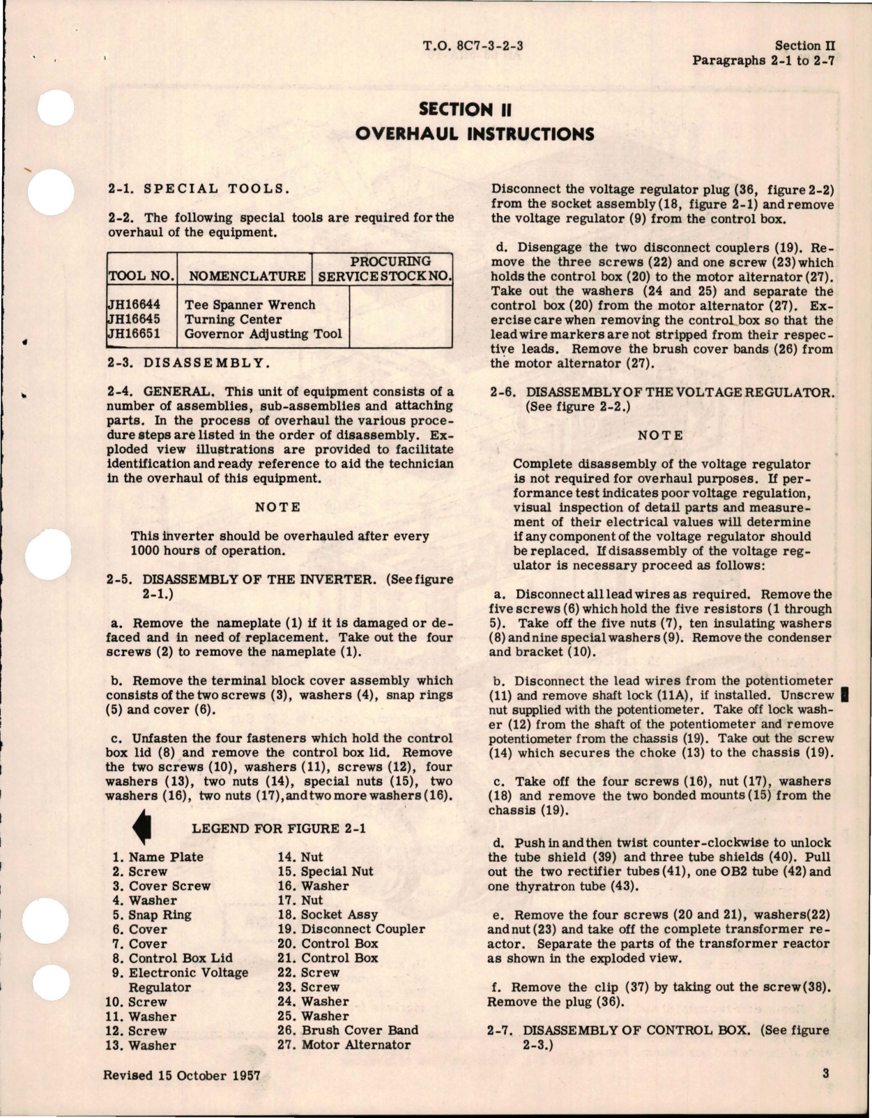 Sample page 7 from AirCorps Library document: Overhaul for Inverter - Models F20-4, F21-4, F20-4M, and F21-4M