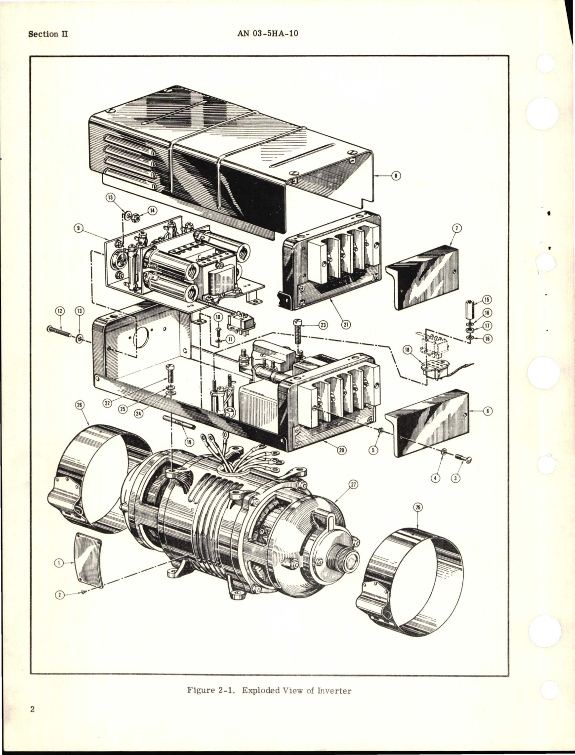 Sample page 6 from AirCorps Library document: Overhaul Instructions for Inverter - Models F20-4, F21-4, F20-4M, and F21-4M