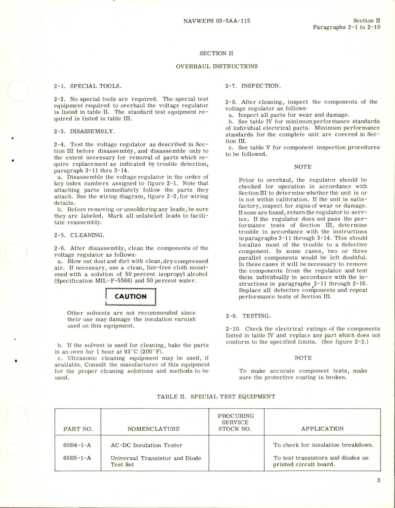 Sample page 7 from AirCorps Library document: Overhaul Instructions for A-C Voltage Regulator - Type 20B100-12-A 