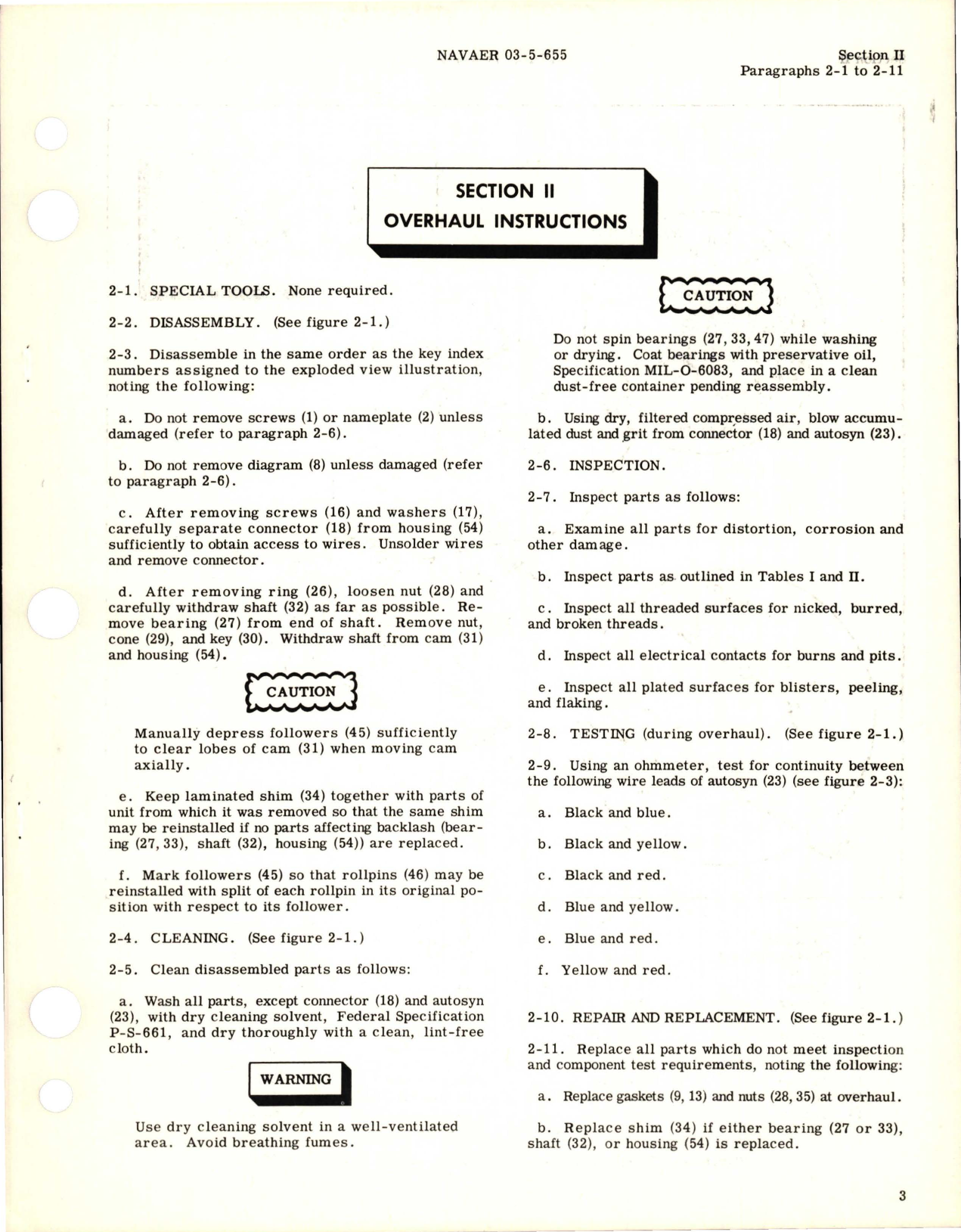 Sample page 5 from AirCorps Library document: Overhaul Instructions for Wing Flap Asymmetry Switches - Part 1726E35 and 1726E39 