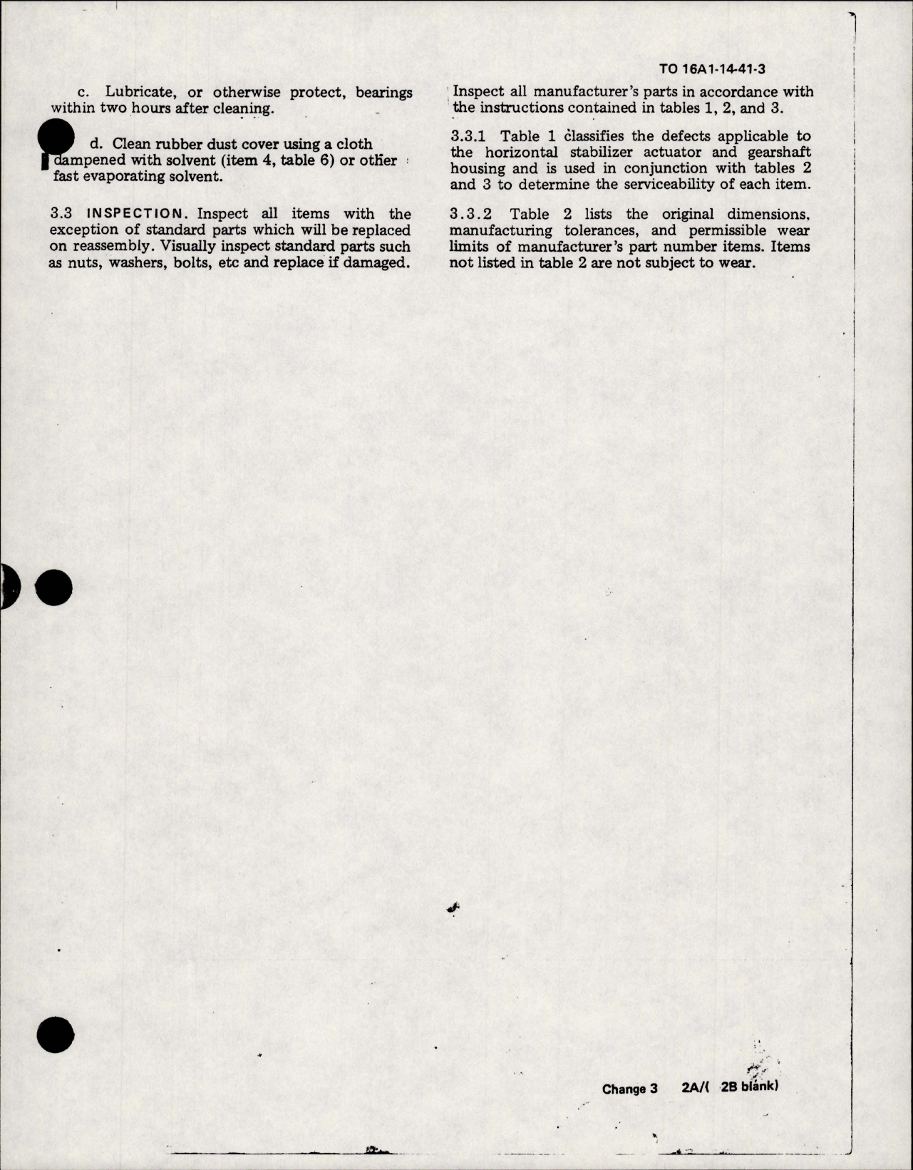 Sample page 7 from AirCorps Library document: Overhaul Instructions w Parts for Horizontal Stabilizer Actuator and Gearshaft Housing 