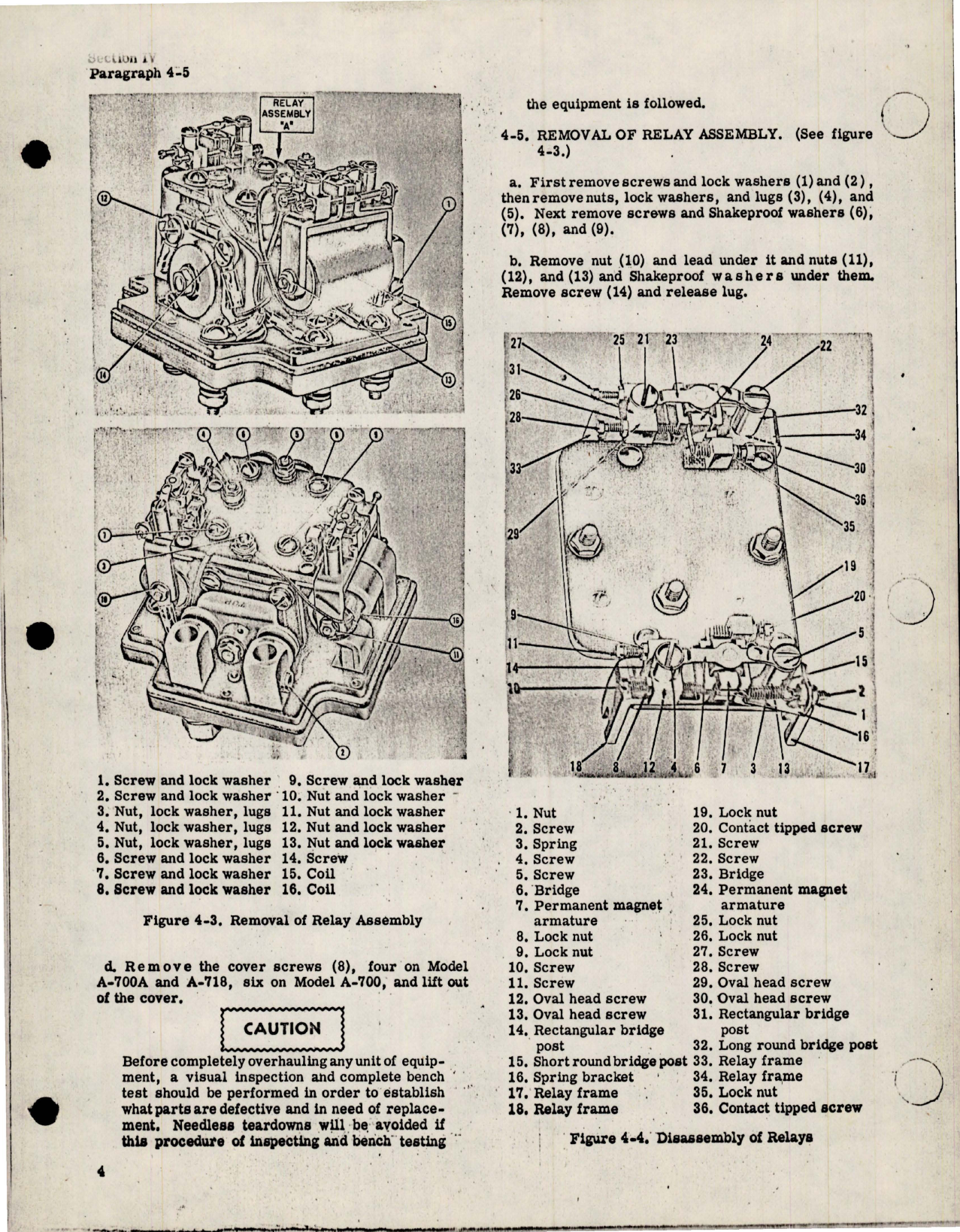 Sample page 7 from AirCorps Library document: Overhaul Instructions for Reverse Current Cutout - Parts A-700, A-700A and A-718 