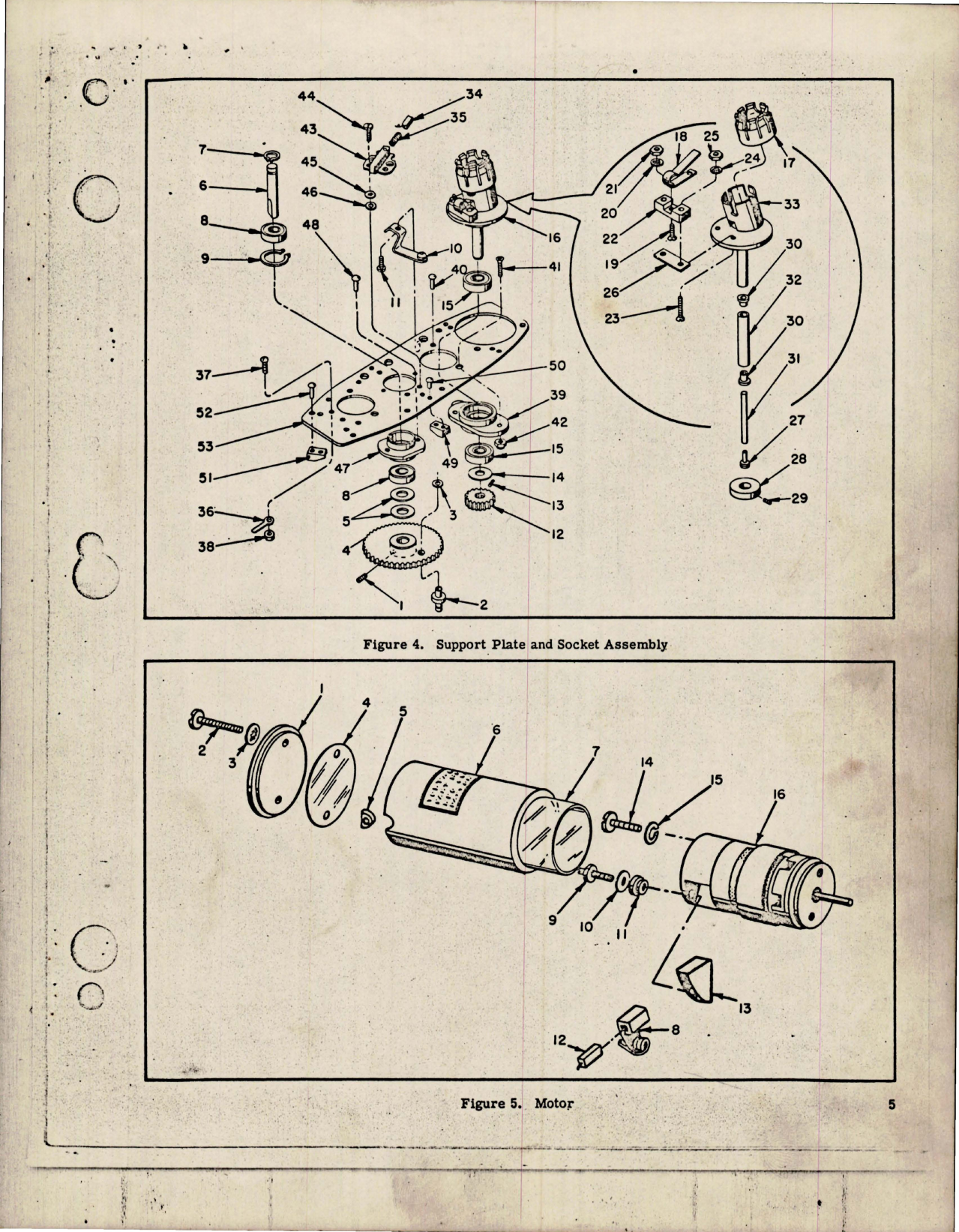 Sample page 5 from AirCorps Library document: Overhaul Instructions with Parts for Tandem Oscillating Light Assembly - Parts G-9950-1 