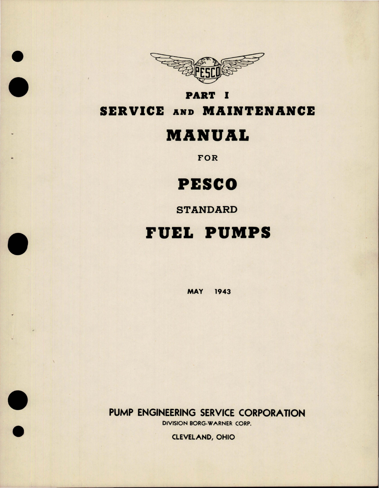 Sample page 7 from AirCorps Library document: Operation, Service, and Overhaul Instructions with Parts for Electric Motor Driven Fuel Pumps 