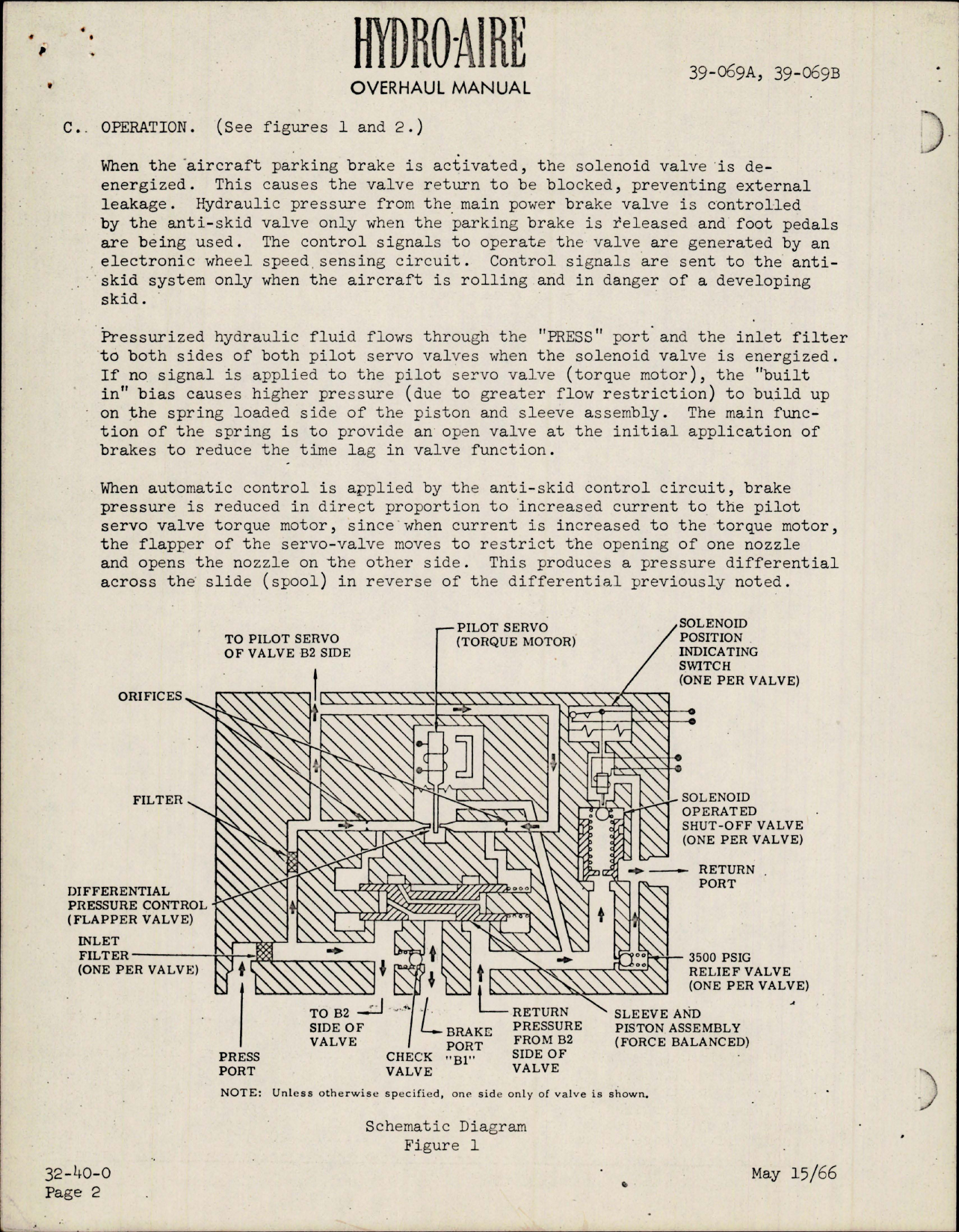 Sample page 7 from AirCorps Library document: Overhaul Manual for Dual Pressure Control Valve - Parts 39-069A and 39-069B 