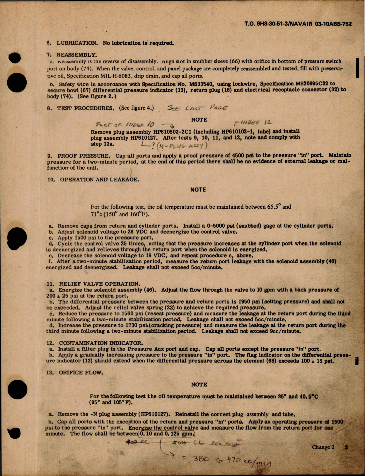 Sample page 5 from AirCorps Library document: Overhaul with Parts Breakdown for Valve Control Panel Package - Part HP610100-2C10-1