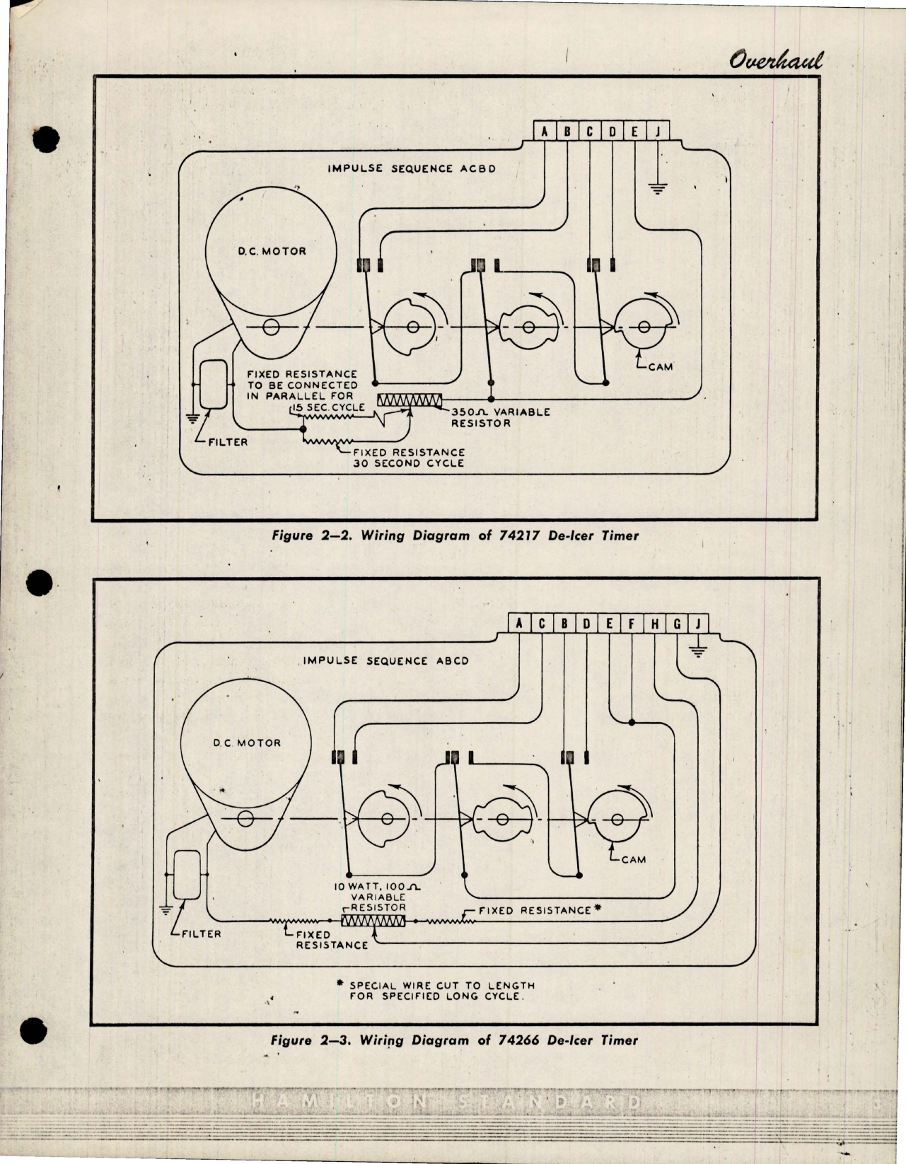Sample page 7 from AirCorps Library document: Overhaul Manual w Parts for Electric De-Icer Timers - Models 74217 and 74266 