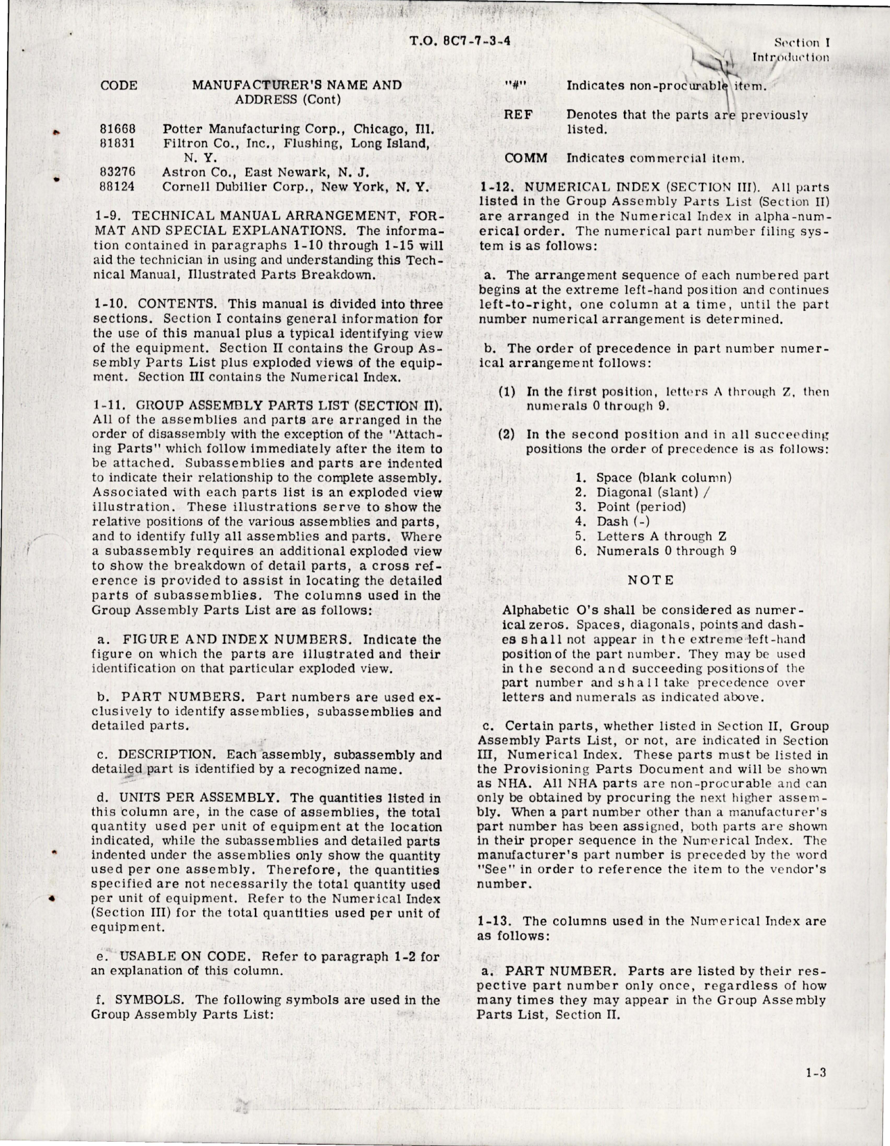 Sample page 5 from AirCorps Library document: Illustrated Parts Breakdown for Motor Generator - Models F147, F147-1, F147-2, F147-3, and F147-6