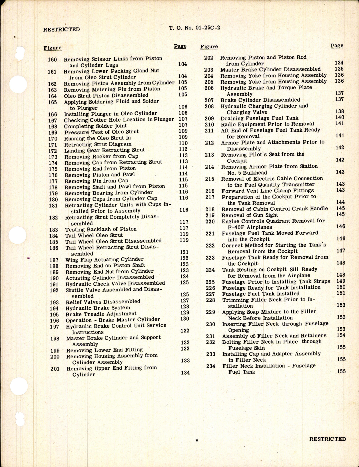 Sample page 7 from AirCorps Library document: Armament, Hydraulic & Fuselage Tank Service Instructions for P-40 Series