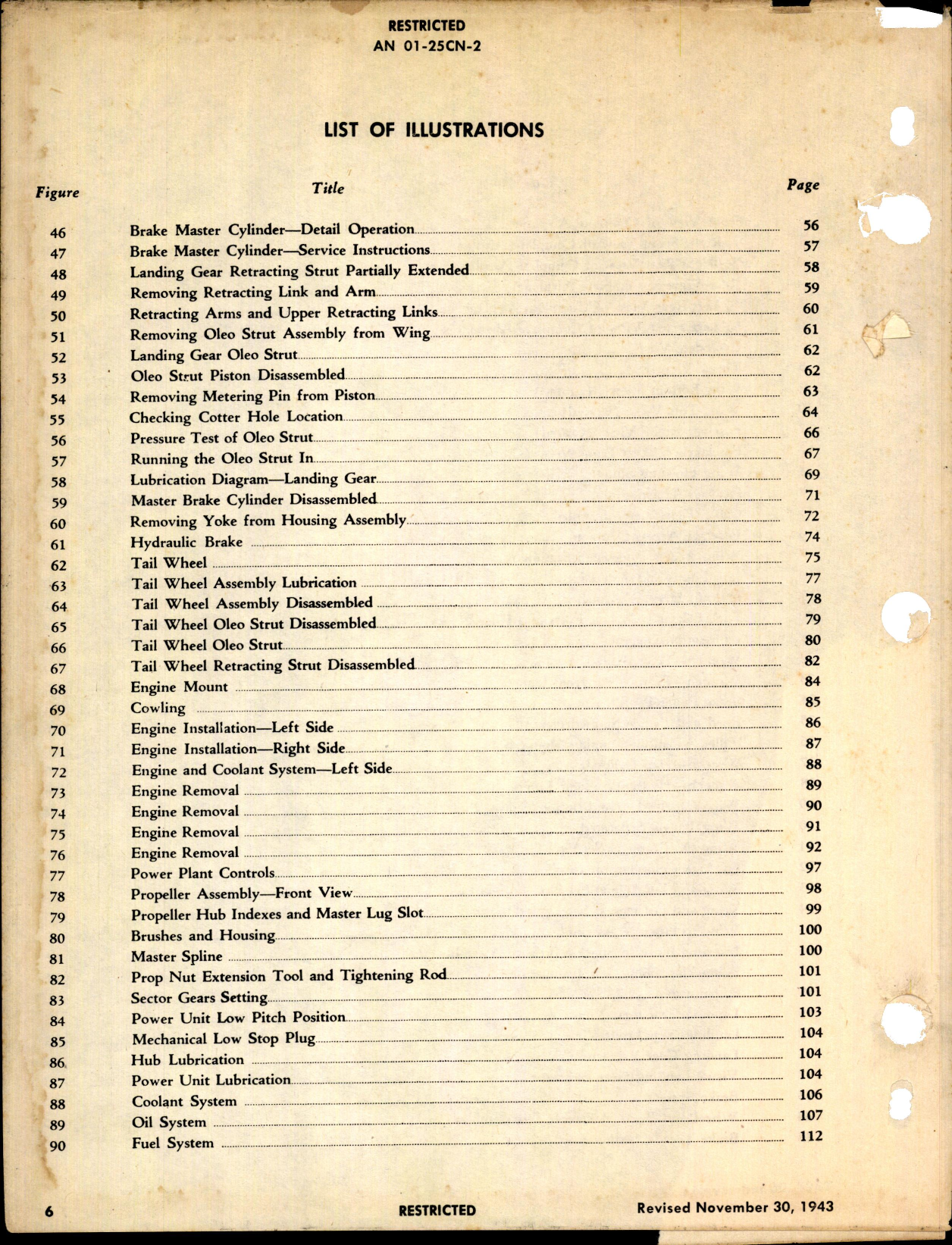 Sample page 6 from AirCorps Library document: Erection and Maintenance Instructions for P-40N and Kittyhawk IV