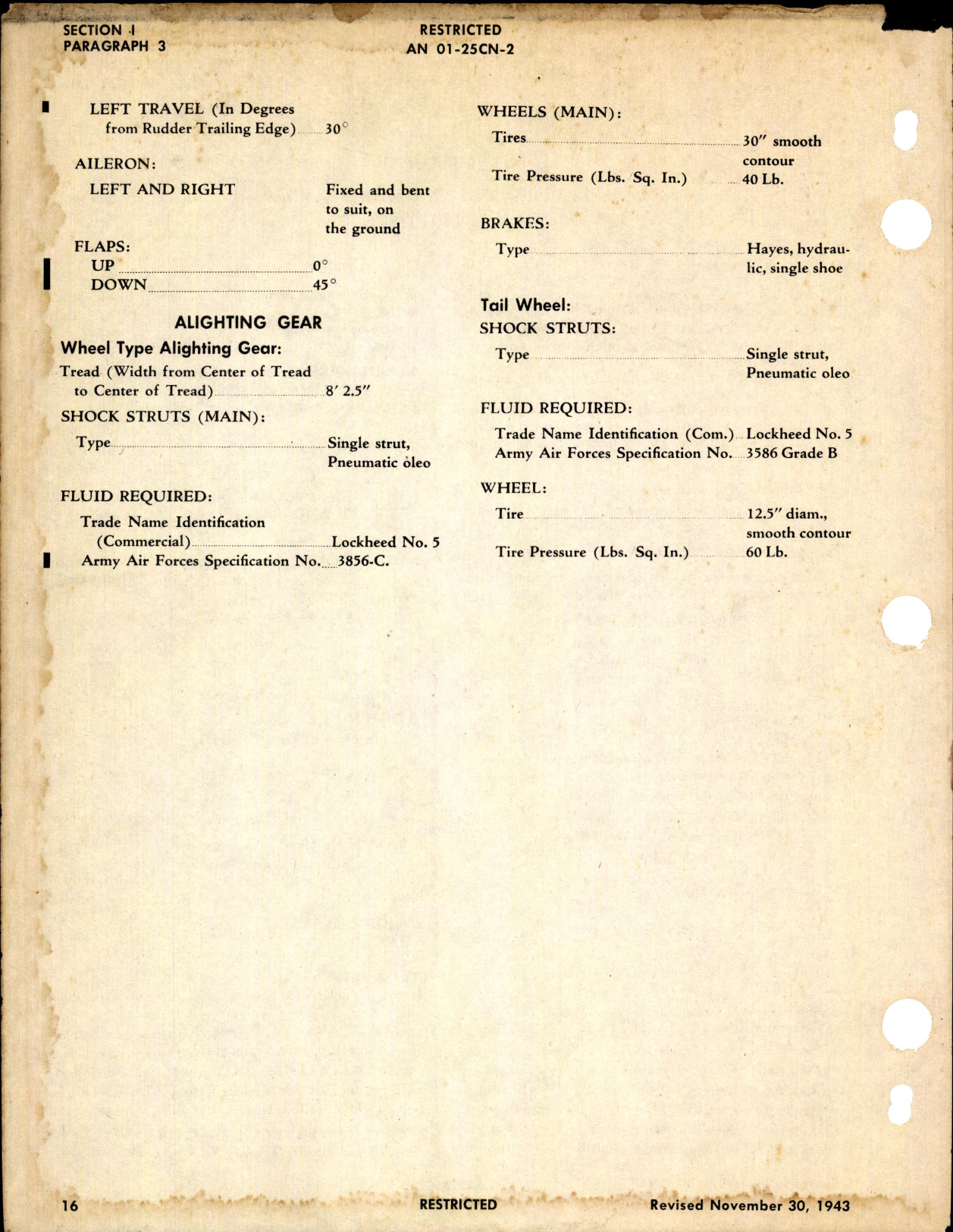 Sample page 8 from AirCorps Library document: Erection and Maintenance Instructions for P-40N and Kittyhawk IV