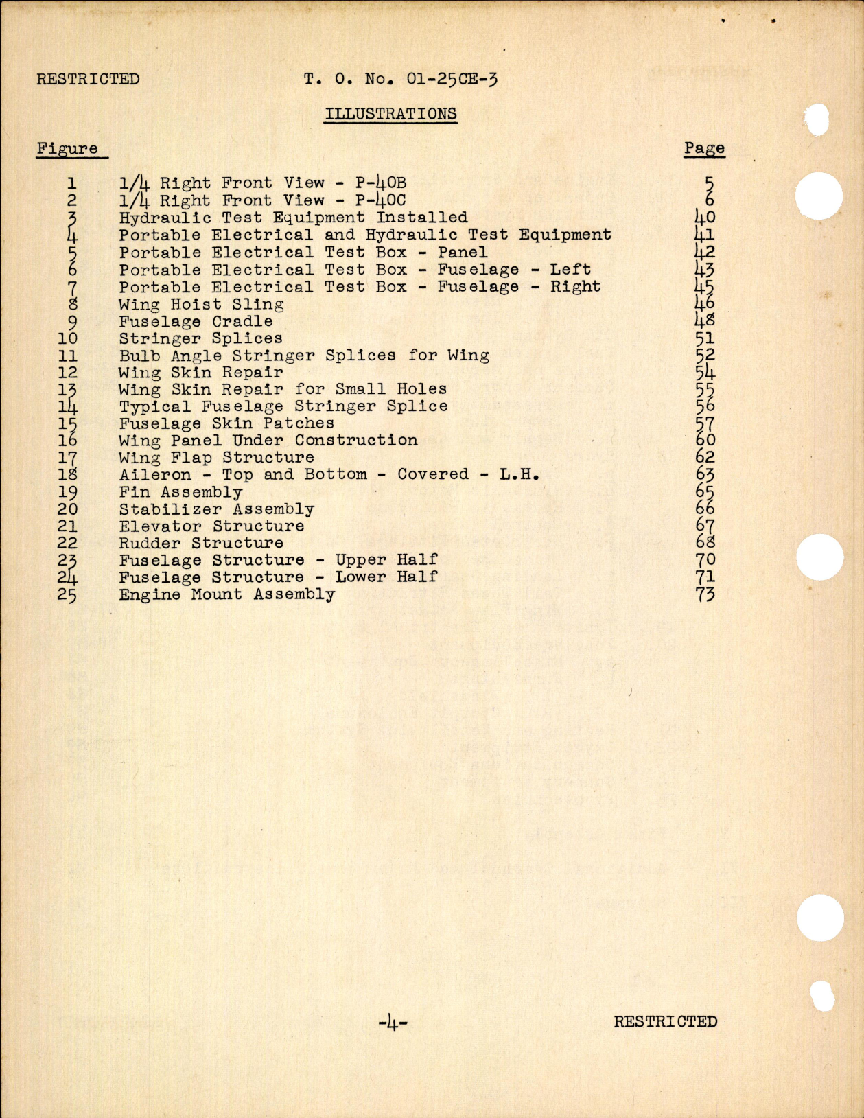 Sample page 6 from AirCorps Library document: Overhaul Instructions for P-40B and P-40C Pursuit Airplanes