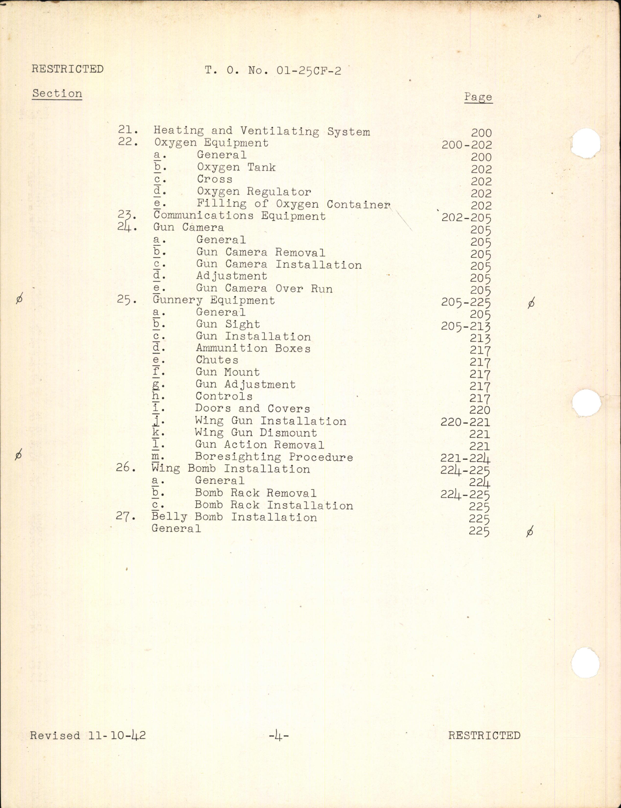 Sample page 8 from AirCorps Library document: Erection and Maintenance for RP-40D and P-40E