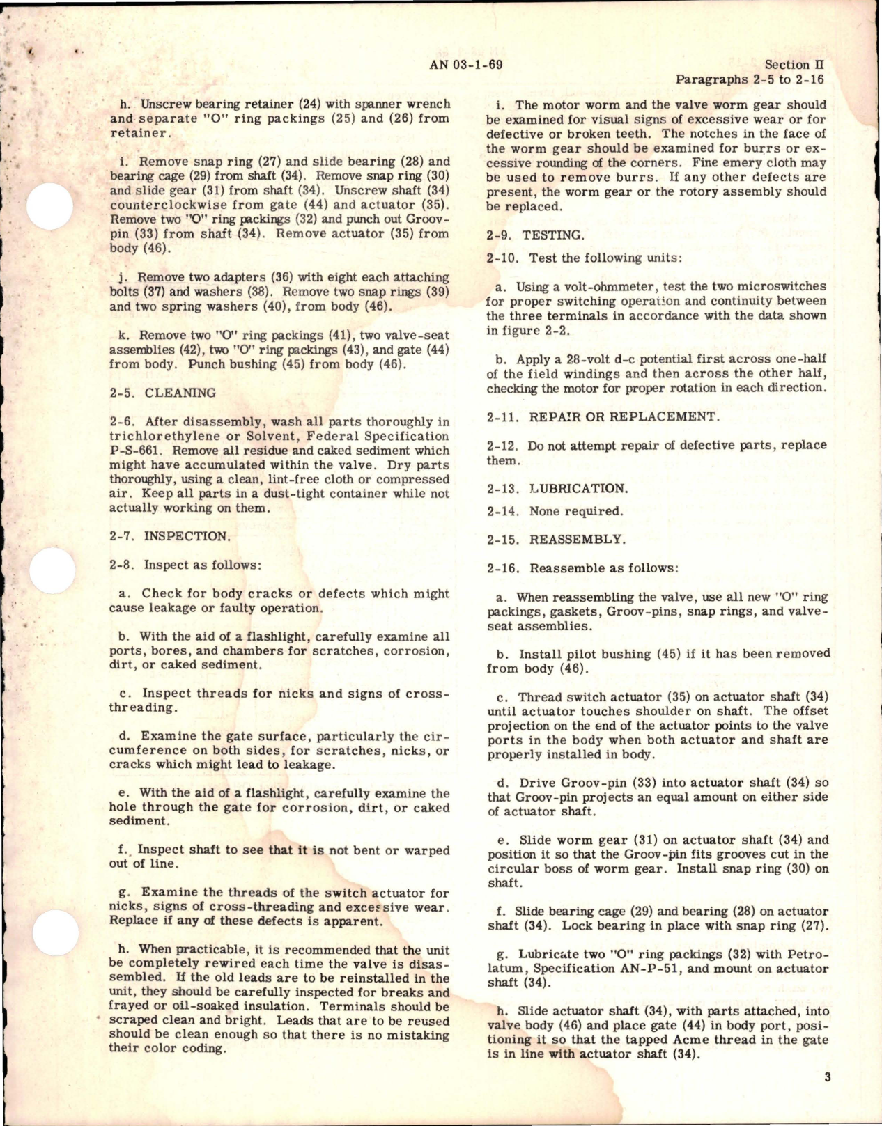 Sample page 7 from AirCorps Library document: Overhaul Instructions for Electric Shut-Off Gate Valves - Parts 