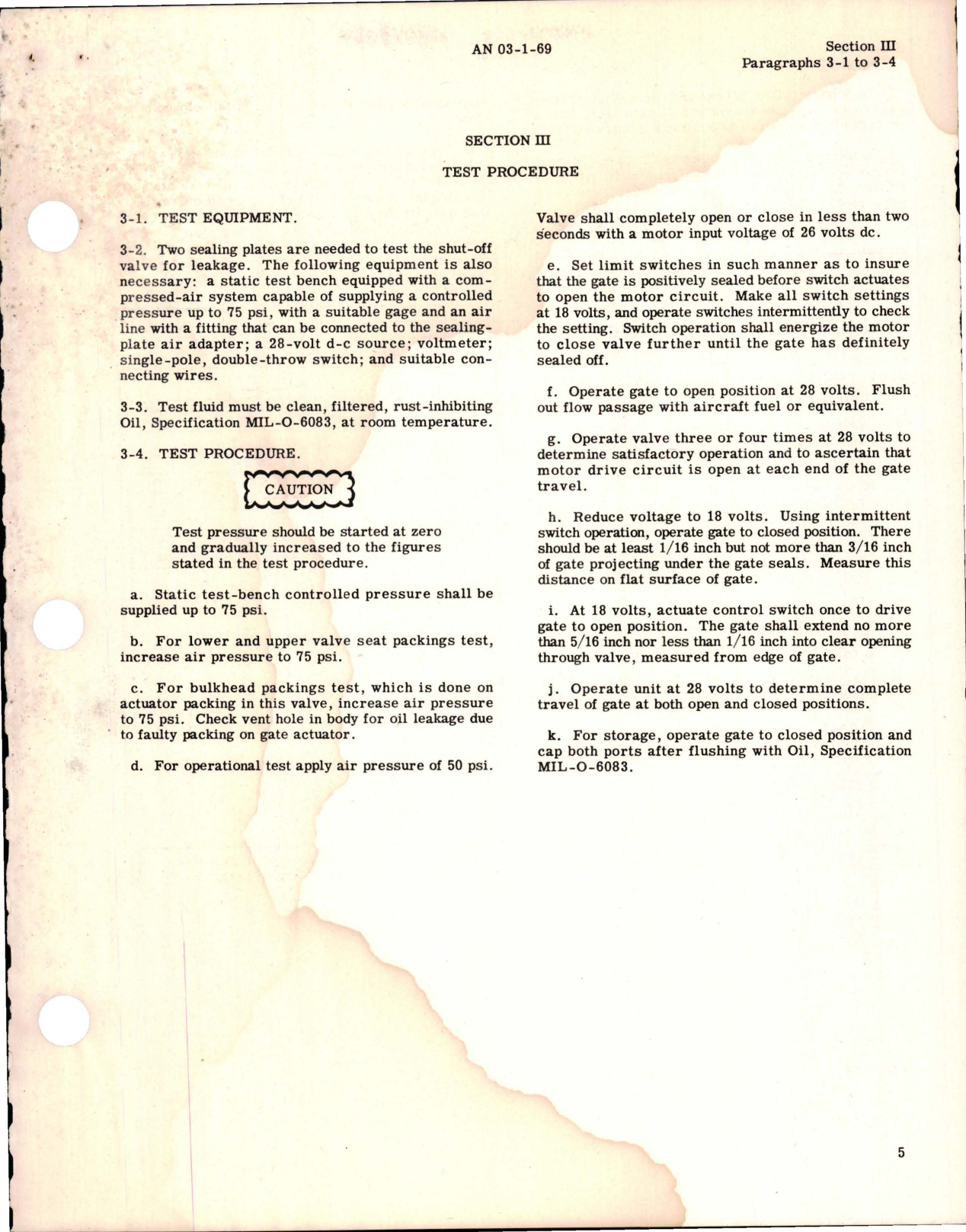 Sample page 9 from AirCorps Library document: Overhaul Instructions for Electric Shut-Off Gate Valves - Parts 
