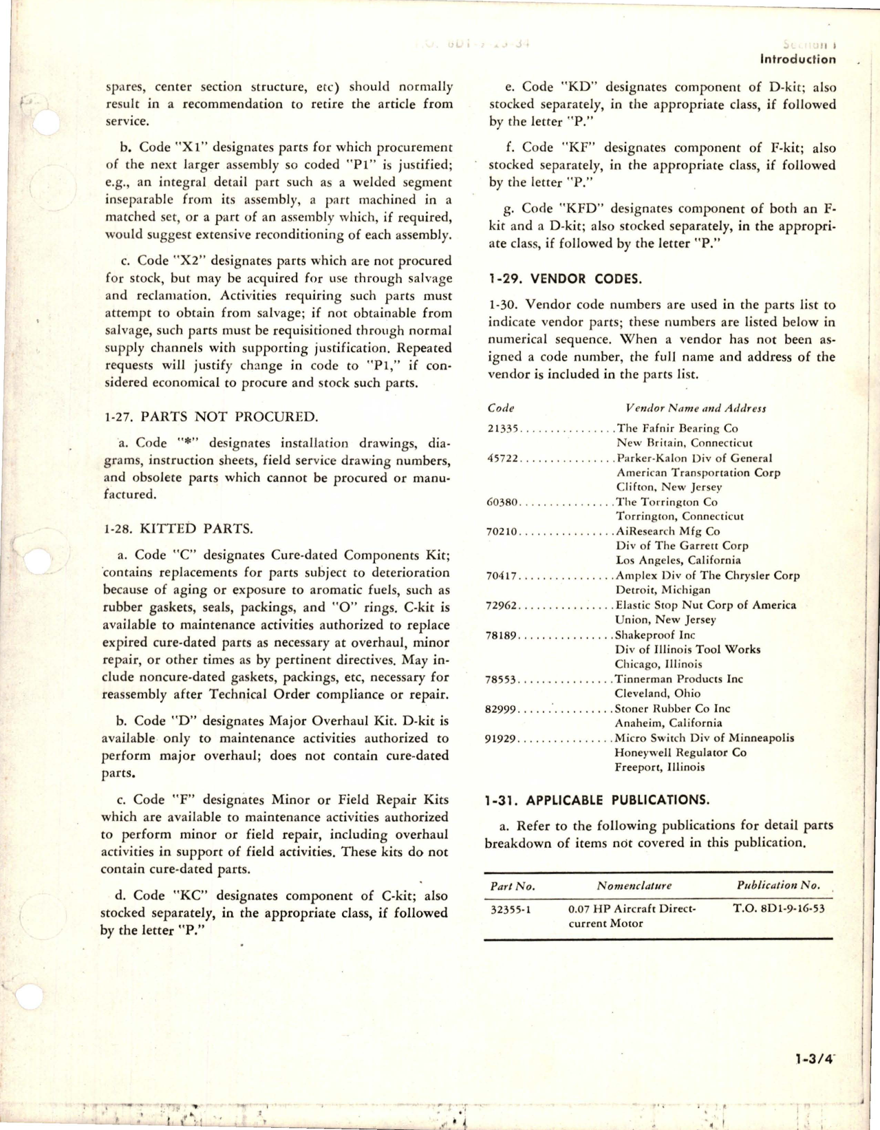 Sample page 5 from AirCorps Library document: Illustrated Parts Breakdown for Electromechanical Linear Actuators - Parts 31534-1 and 31534-1-2 