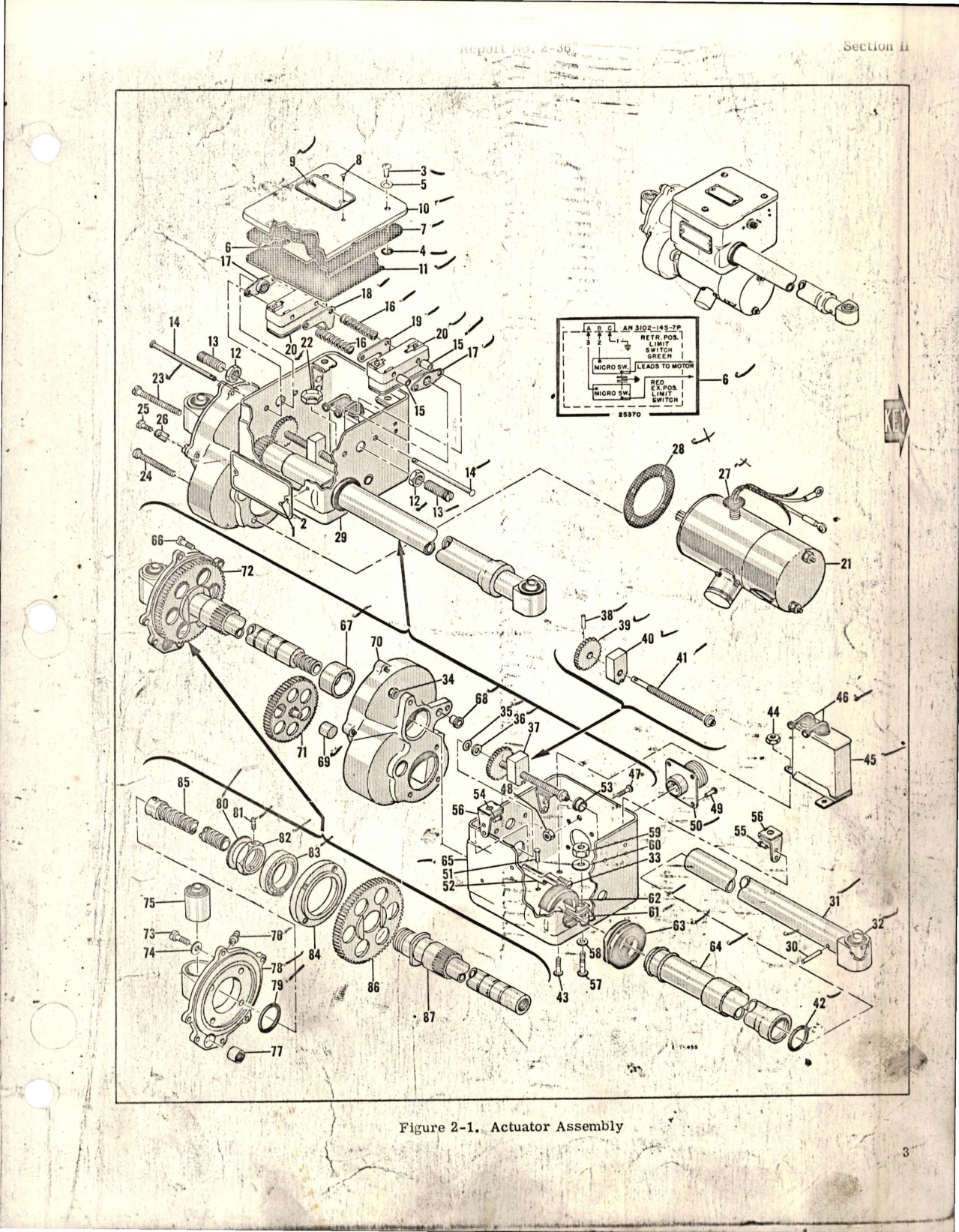 Sample page 7 from AirCorps Library document: Overhaul Manual for Linear Actuators - Parts 27014-3