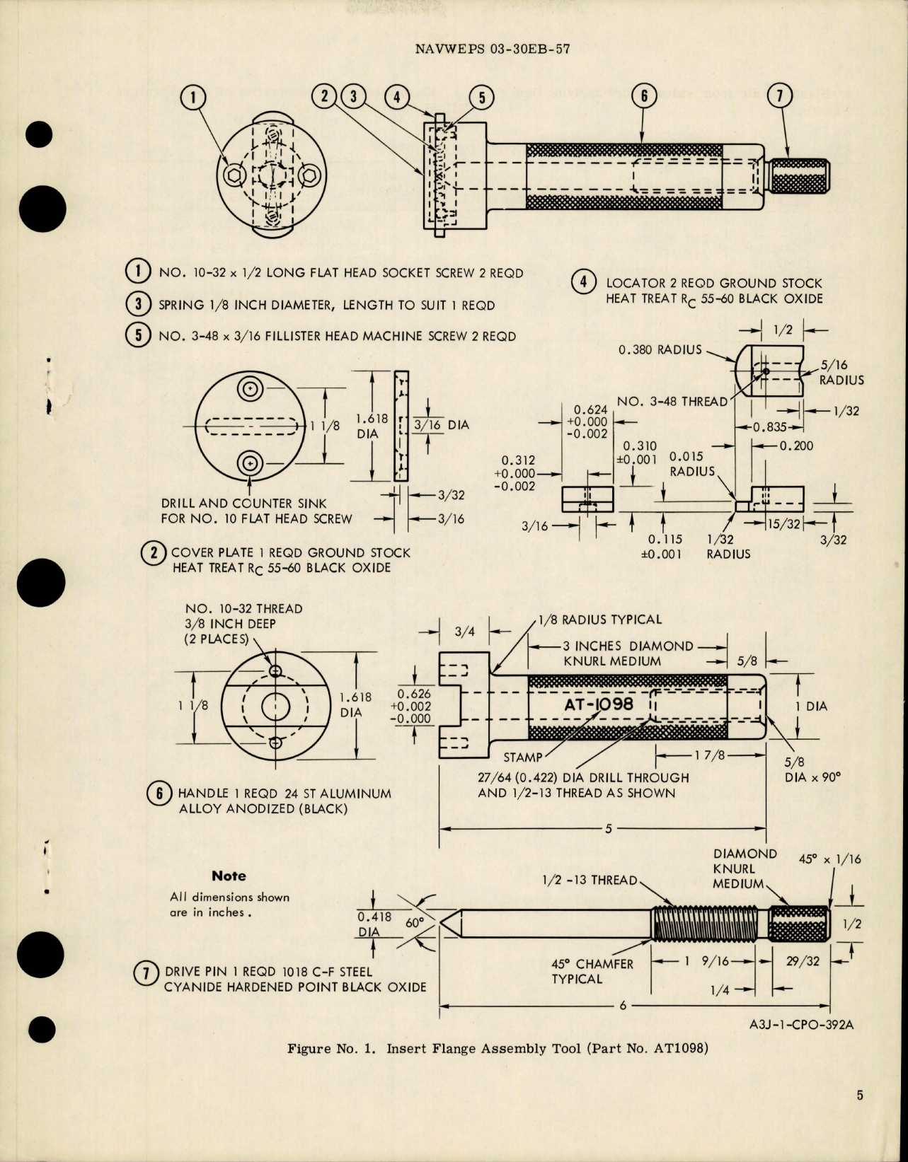 Sample page 5 from AirCorps Library document: Overhaul Instructions with Parts for Pressure Actuated Slide Shutoff Valve Assembly - Part 131395 
