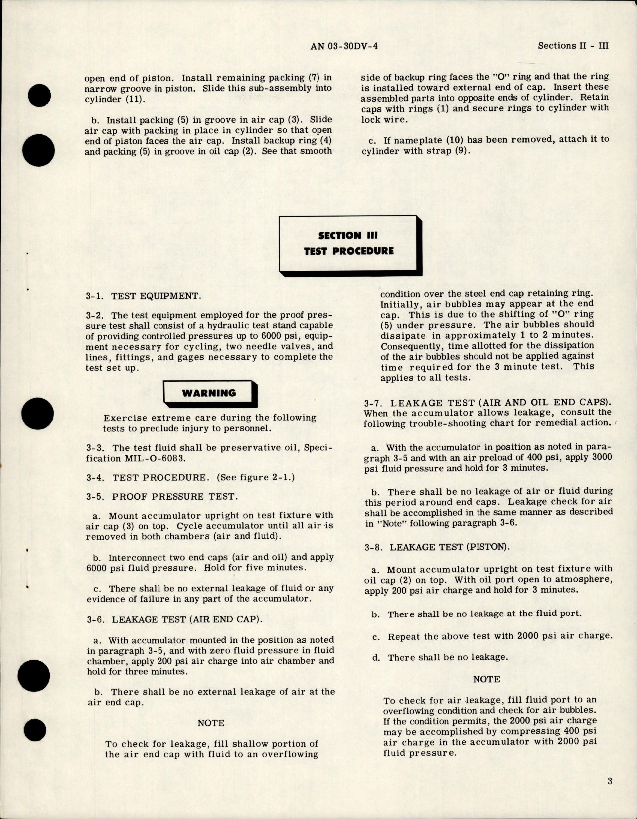 Sample page 7 from AirCorps Library document: Overhaul Instructions for Accumulators 