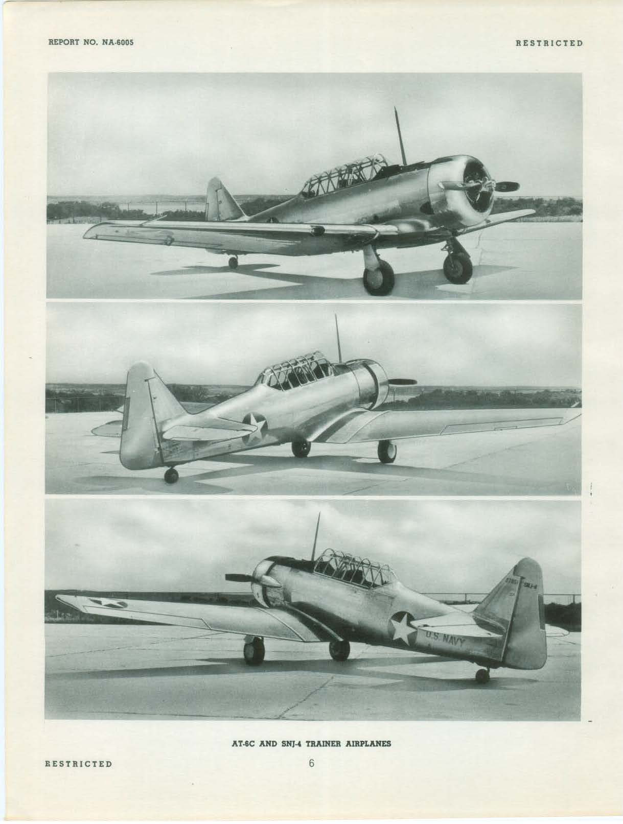 Sample page 7 from AirCorps Library document: Flight Operating Instructions for Texan Trainer -AT-6C, AT-6D, SNJ-4 and SNJ-5