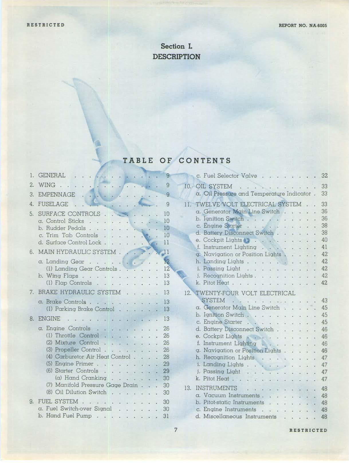 Sample page 8 from AirCorps Library document: Flight Operating Instructions for Texan Trainer -AT-6C, AT-6D, SNJ-4 and SNJ-5
