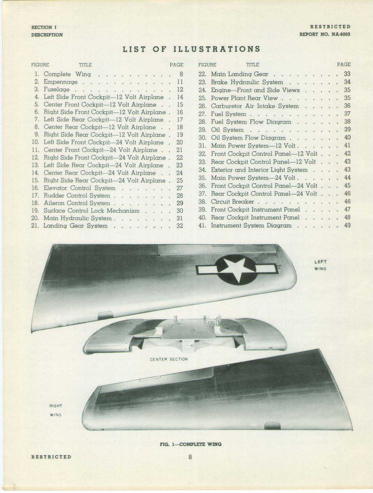 Sample page 9 from AirCorps Library document: Flight Operating Instructions for Texan Trainer -AT-6C, AT-6D, SNJ-4 and SNJ-5