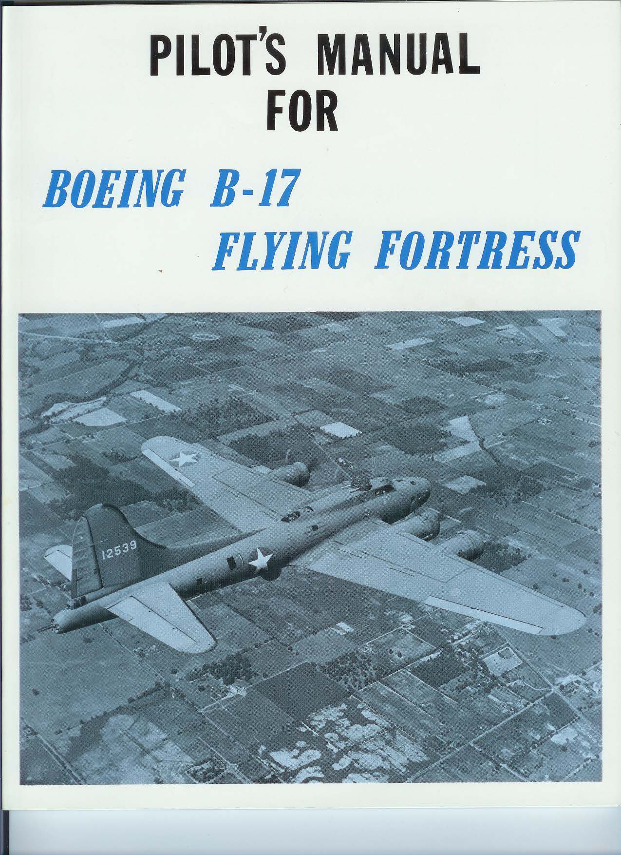 Sample page 1 from AirCorps Library document: Pilot's Manual for Boeing B-17 Flying Fortress