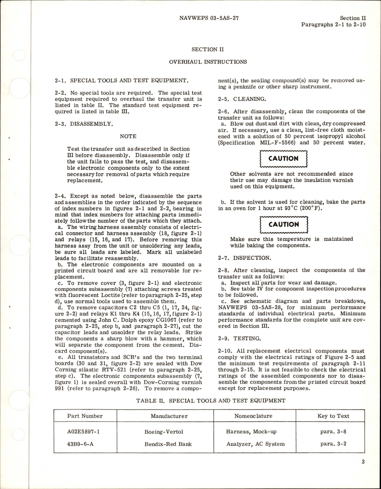 Sample page 7 from AirCorps Library document: Overhaul Instructions for Transfer Unit - Part 34B74-2-A