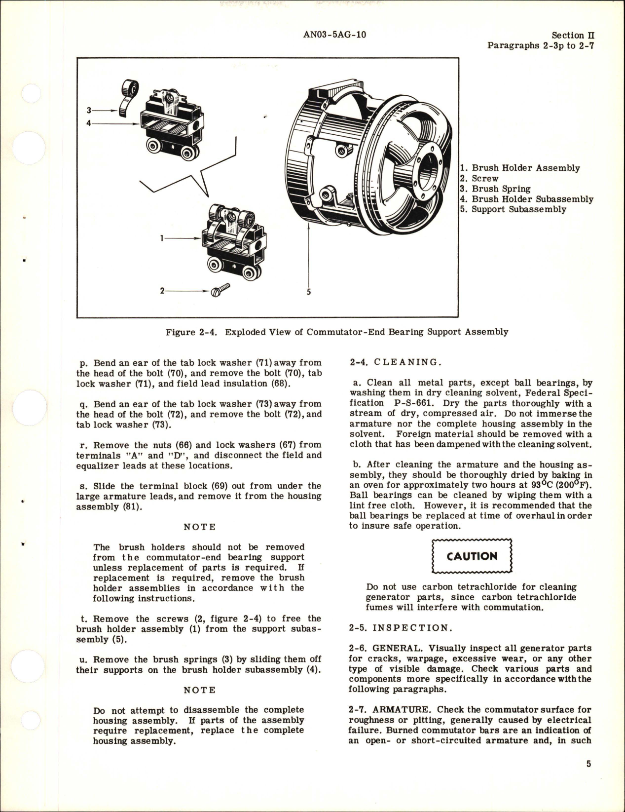 Sample page 9 from AirCorps Library document: Overhaul Instructions for Generator - Models G300, G300-3, G300-3C, G300-4A, G300-4B, G300-6BT, and G300-600A