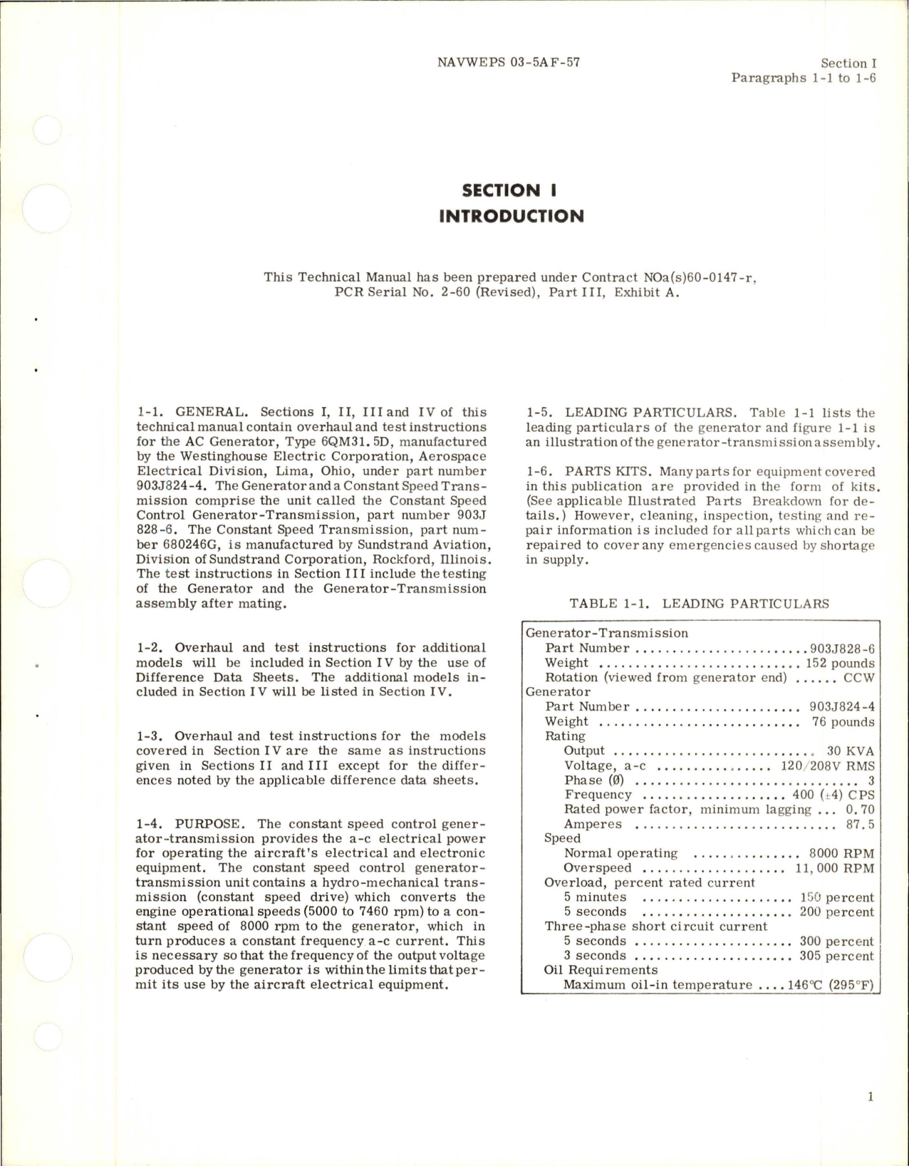 Sample page 7 from AirCorps Library document: Overhaul Instructions for AC Generator - Part 903J824-4