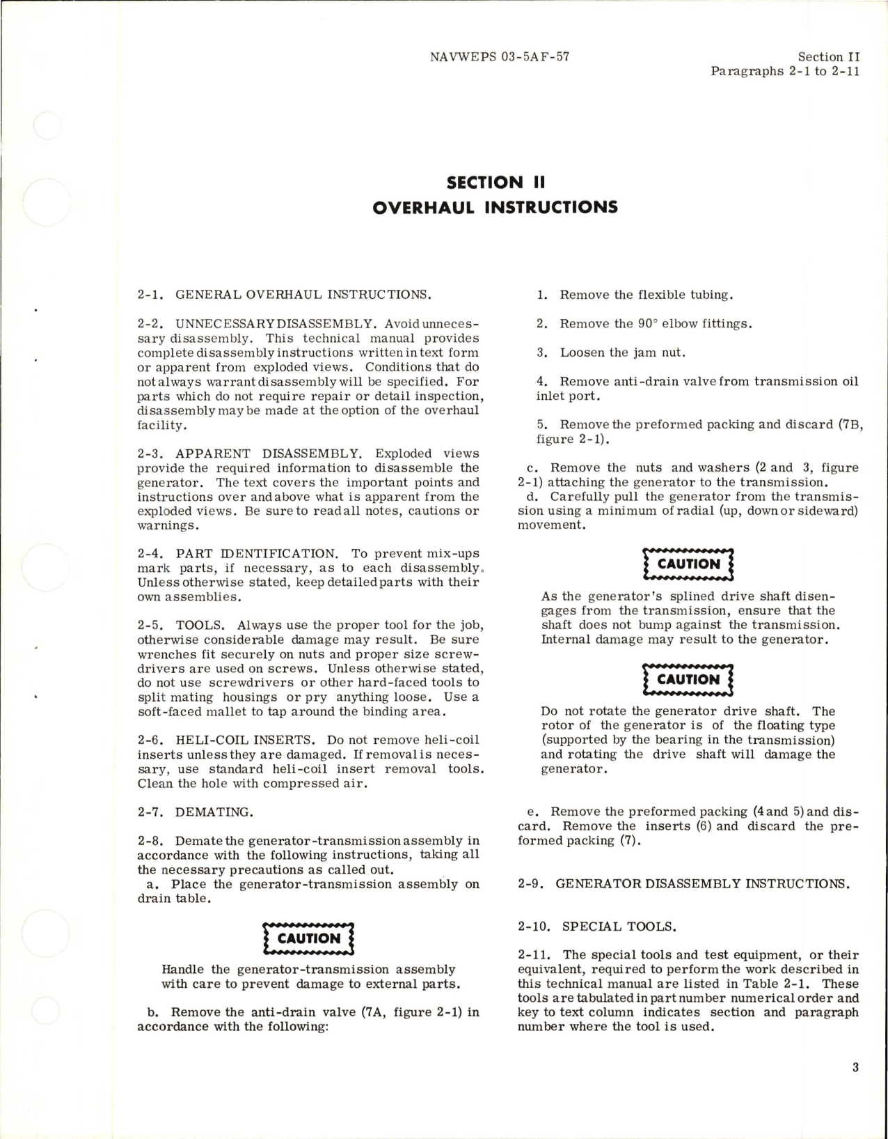 Sample page 9 from AirCorps Library document: Overhaul Instructions for AC Generator - Part 903J824-4