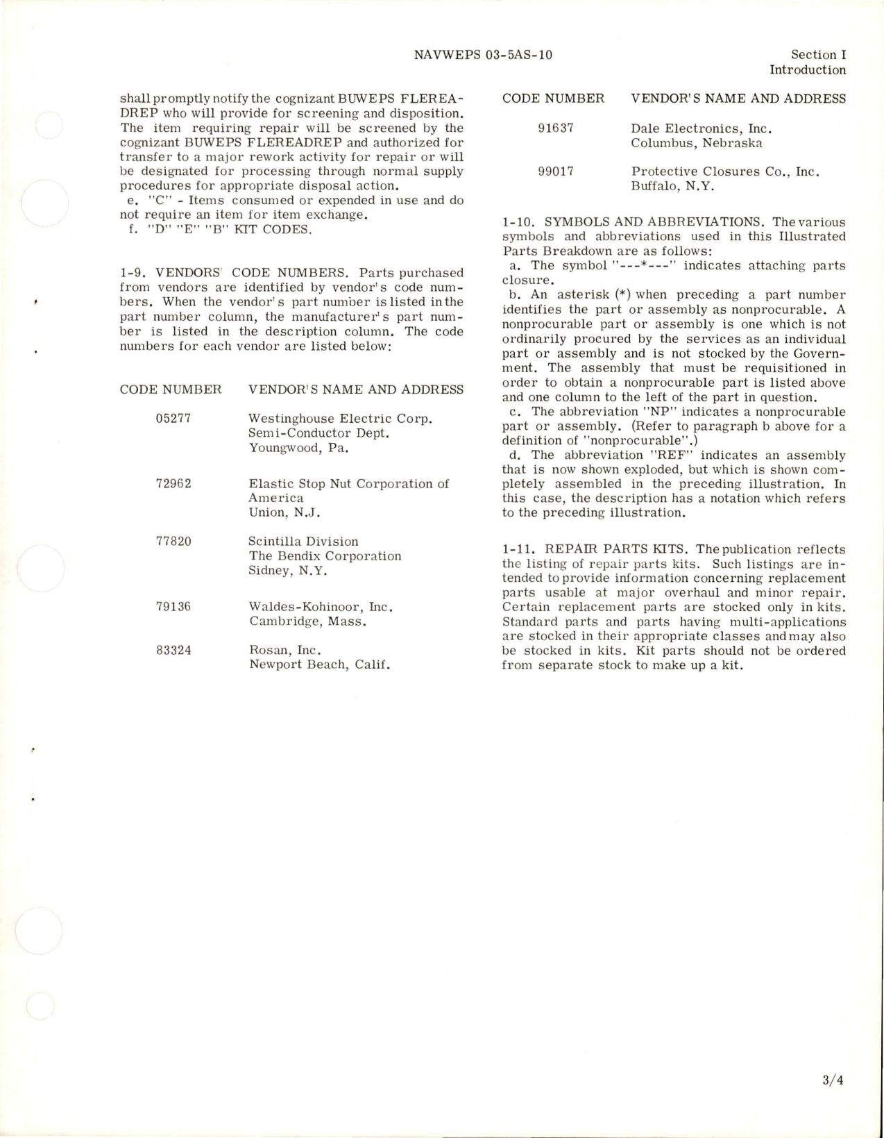 Sample page 5 from AirCorps Library document: Illustrated Parts Breakdown for AC Generator - Types 28B135-4-A, 28B135-9-C, and 28B135-29-A