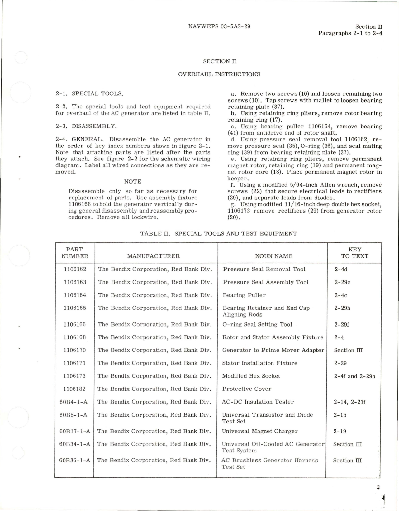 Sample page 7 from AirCorps Library document: Overhaul Instructions for AC Generator - Type 28B187-4-A, 28B187-6-A