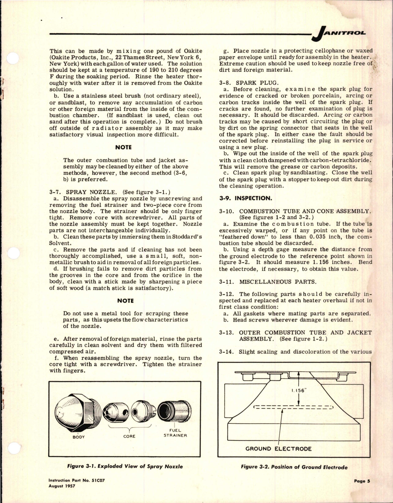 Sample page 5 from AirCorps Library document: Maintenance Instructions for Aircraft Heaters - S-200 Series - Parts 49C65, A49C65, and B49C65