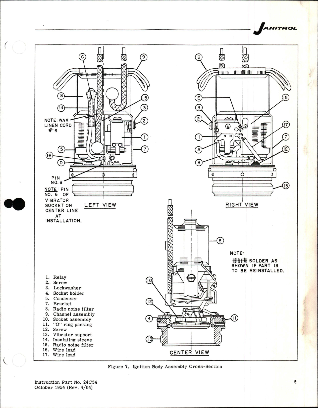 Sample page 5 from AirCorps Library document: Maintenance Instructions for Ignition Unit Assembly - Part 11C30