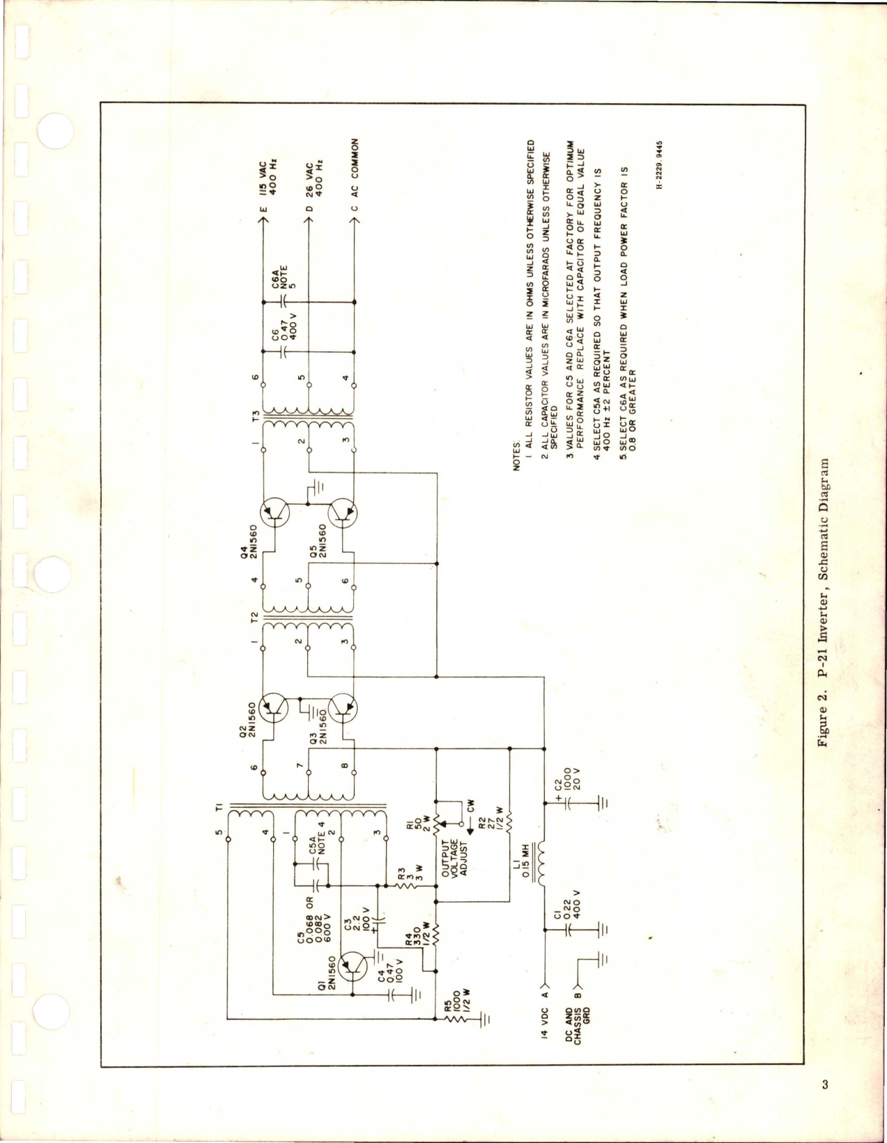 Sample page 7 from AirCorps Library document: Overhaul Instructions with Parts Breakdown for Inverters - AIM P-20, P-21