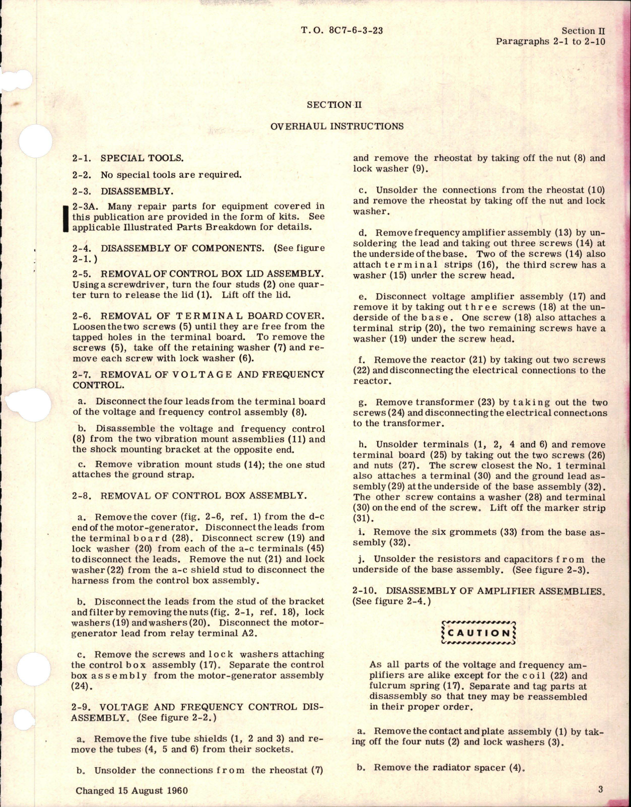 Sample page 7 from AirCorps Library document: Overhaul for Inverter - AN 3515-1 - Part SD-135-3 and SD-135-3A