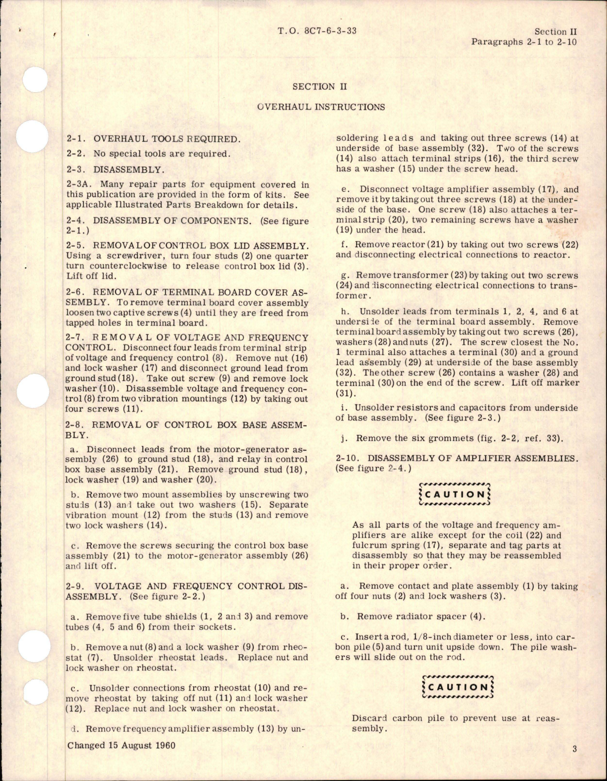 Sample page 7 from AirCorps Library document: Overhaul for Inverter Assembly - AN 3515-1 - Parts SD-135-4 and SD-135-4A