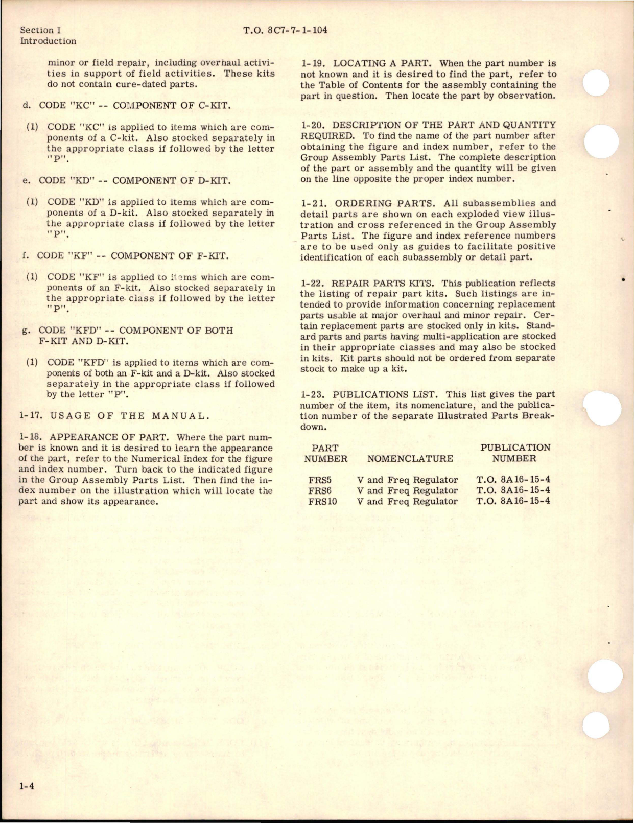 Sample page 8 from AirCorps Library document: Illustrated Parts Breakdown for Inverter - Models F45-3R, F136, F145, and F145-2