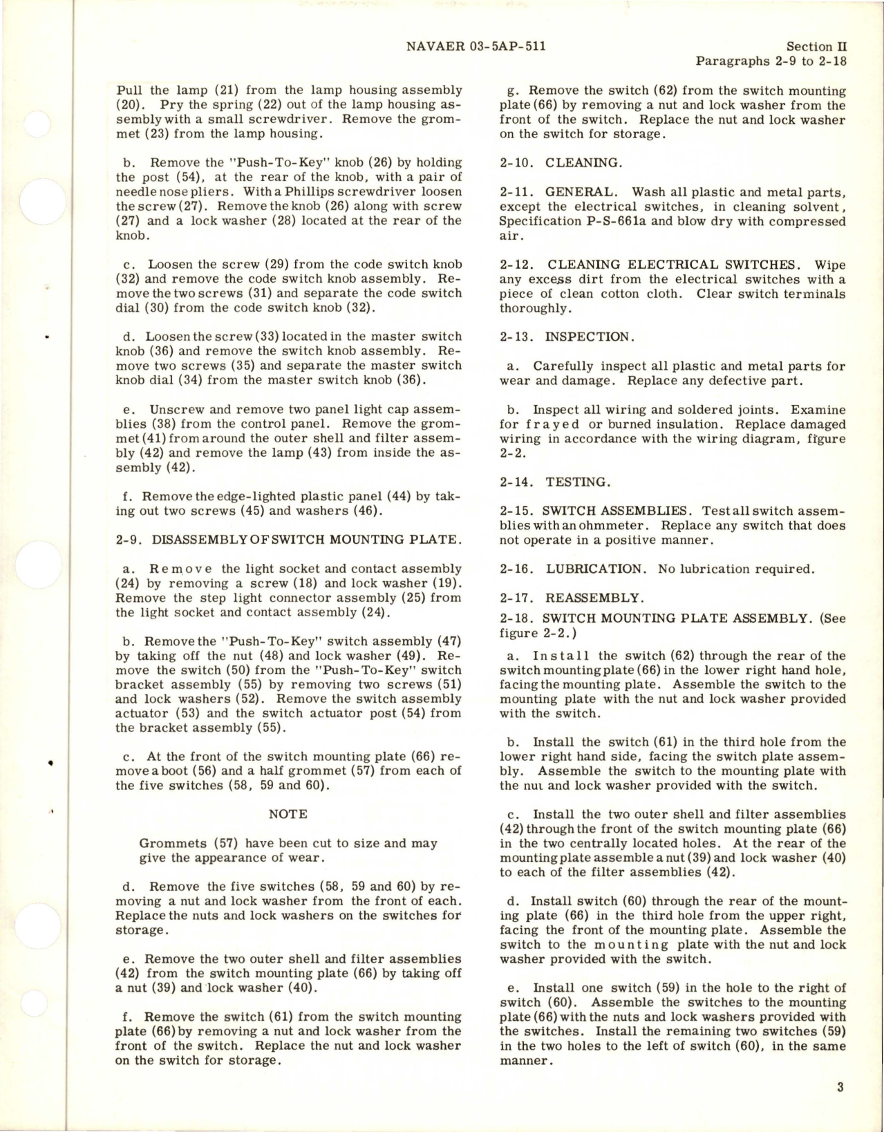 Sample page 7 from AirCorps Library document: Overhaul Instructions for Exterior Lights Control Box - Parts G-4720A-1, G-4720A-1A, G-4720A-2, and G-4720A-2A