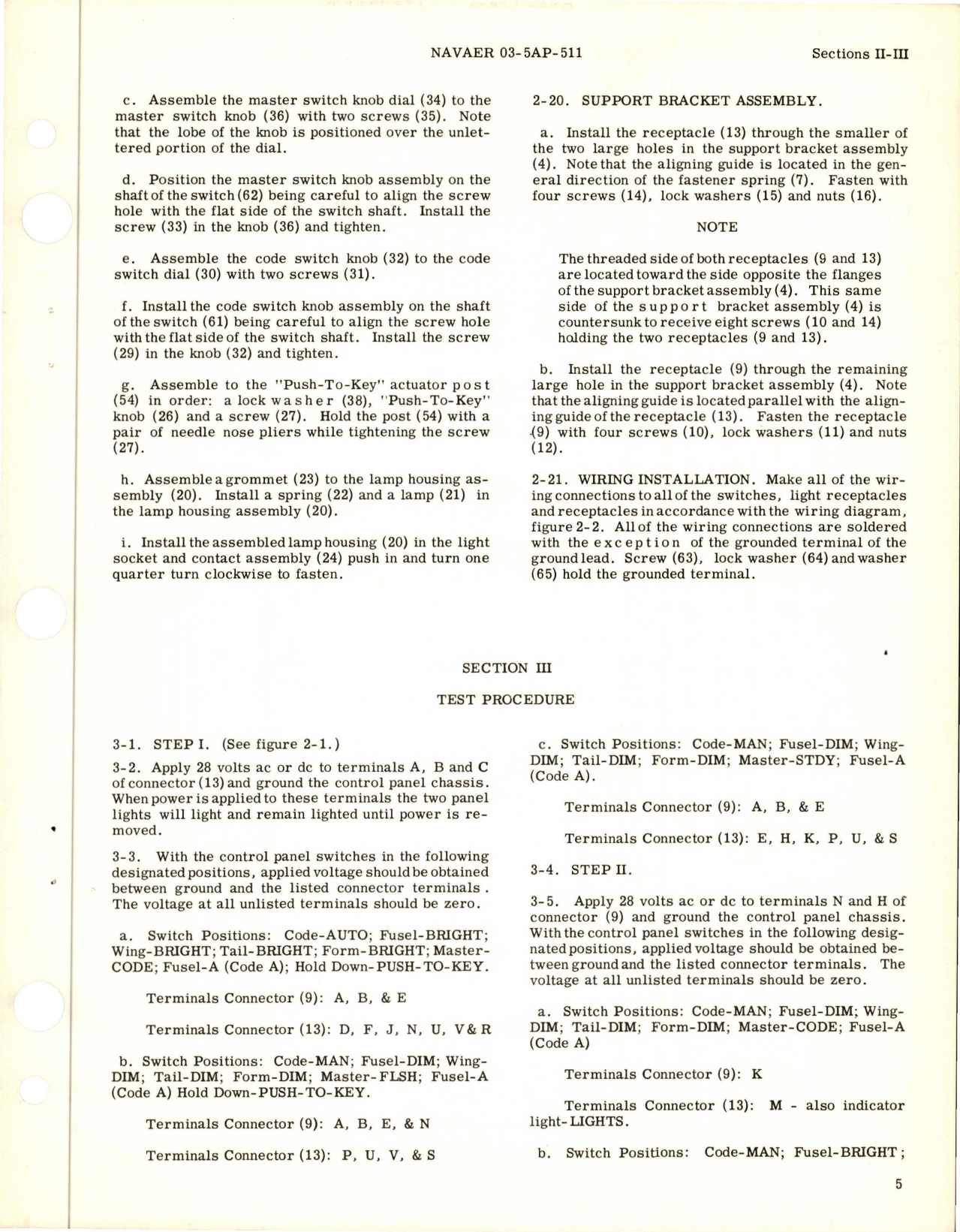 Sample page 9 from AirCorps Library document: Overhaul Instructions for Exterior Lights Control Box - Parts G-4720A-1, G-4720A-1A, G-4720A-2, and G-4720A-2A