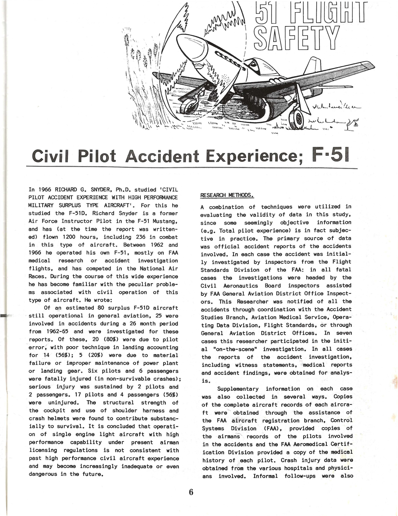 Sample page 7 from AirCorps Library document: Mustang World - Issue 5