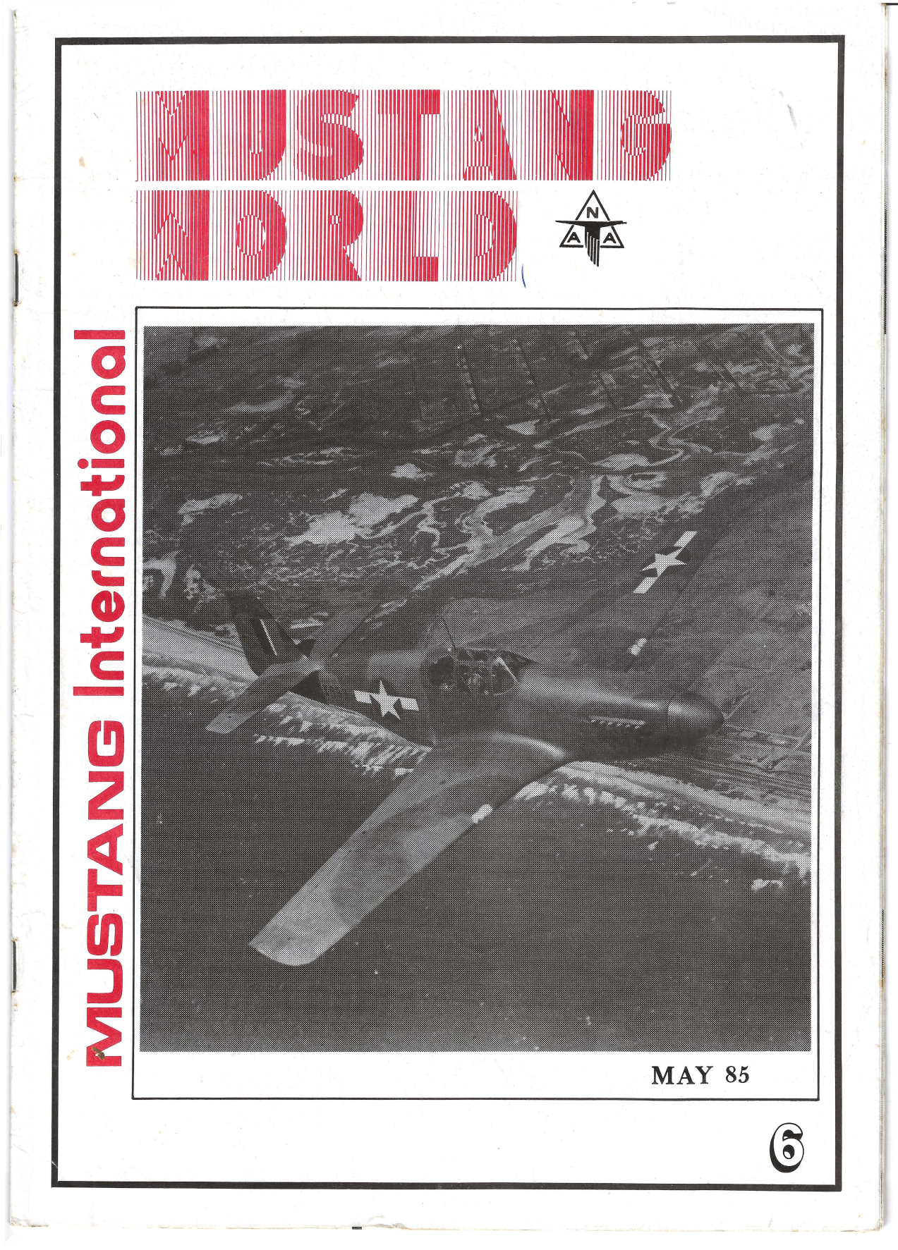 Sample page 1 from AirCorps Library document: Mustang World - Issue 6