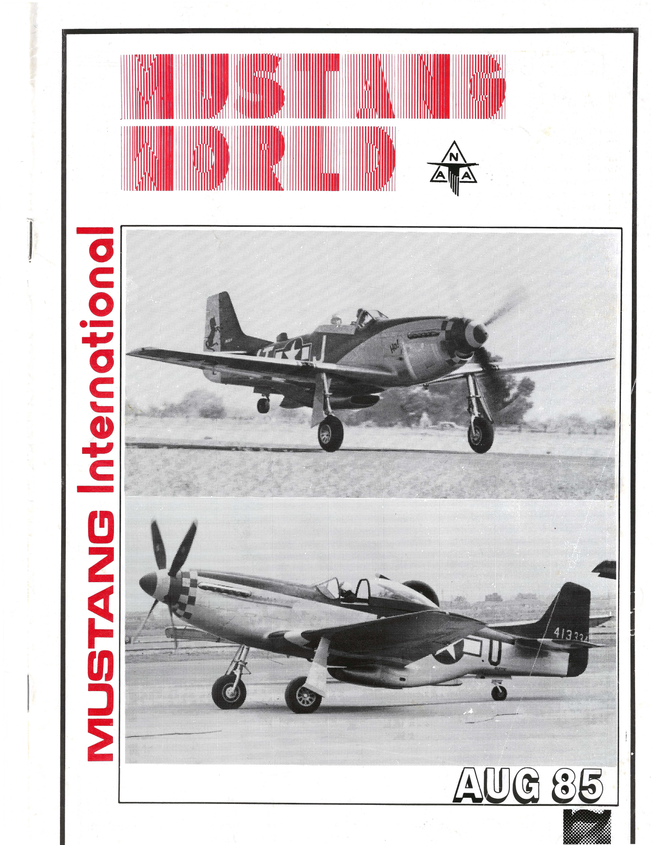 Sample page 1 from AirCorps Library document: Mustang World - Issue 7 
