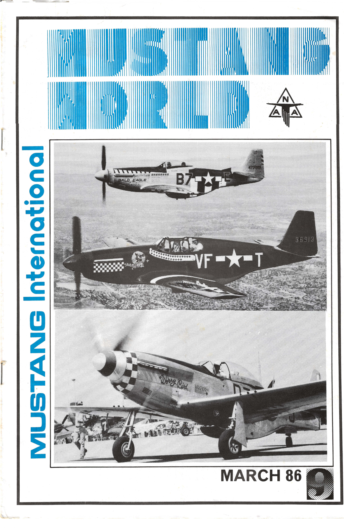 Sample page 1 from AirCorps Library document: Mustang World - Issue 9