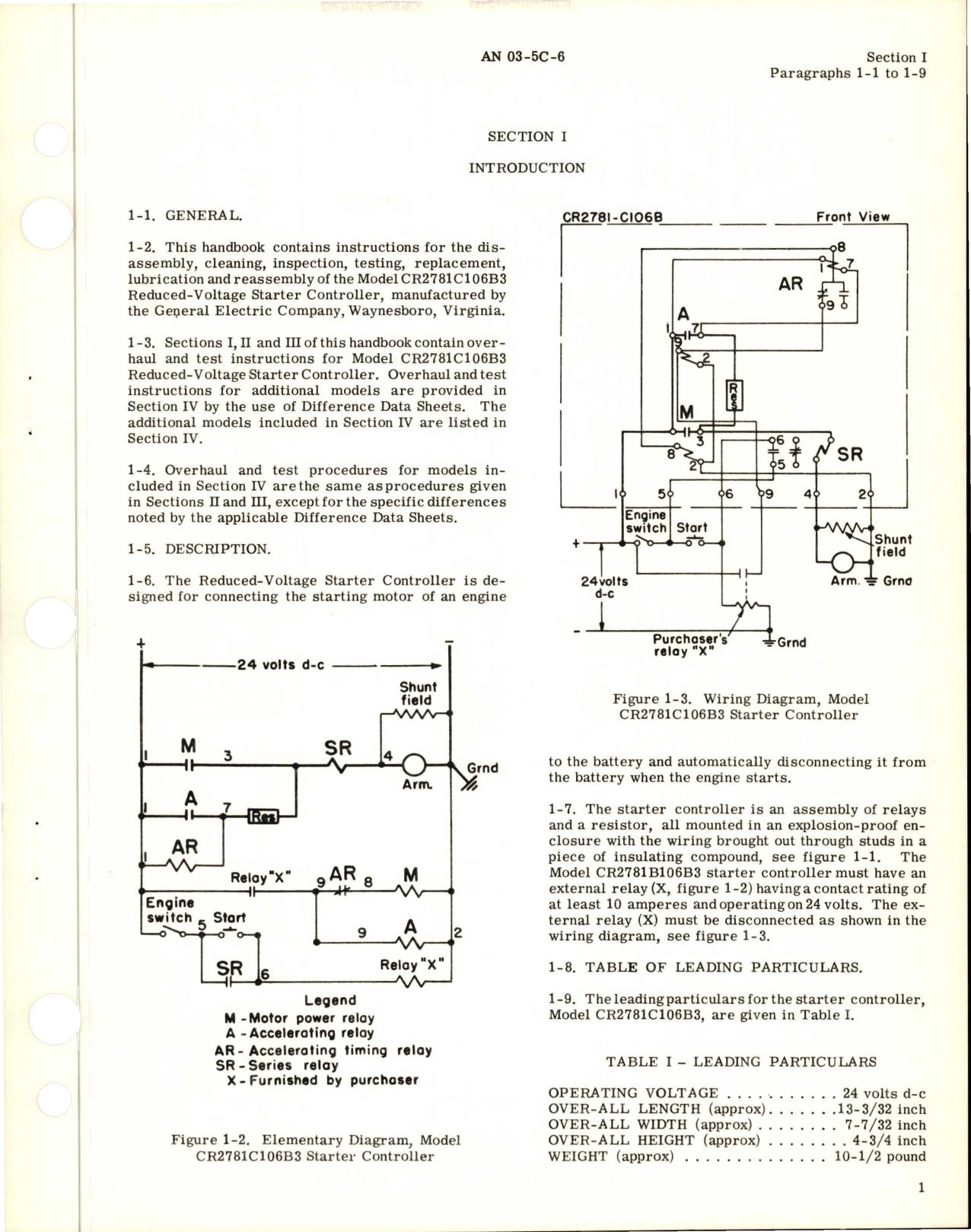 Sample page 5 from AirCorps Library document: Overhaul Instructions for Reduced Voltage Starter Controller 